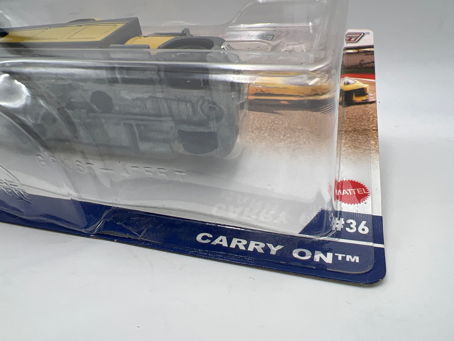 Hot Wheels Team Transport #36 Corvette C8.R & Carry On Reglue Blister