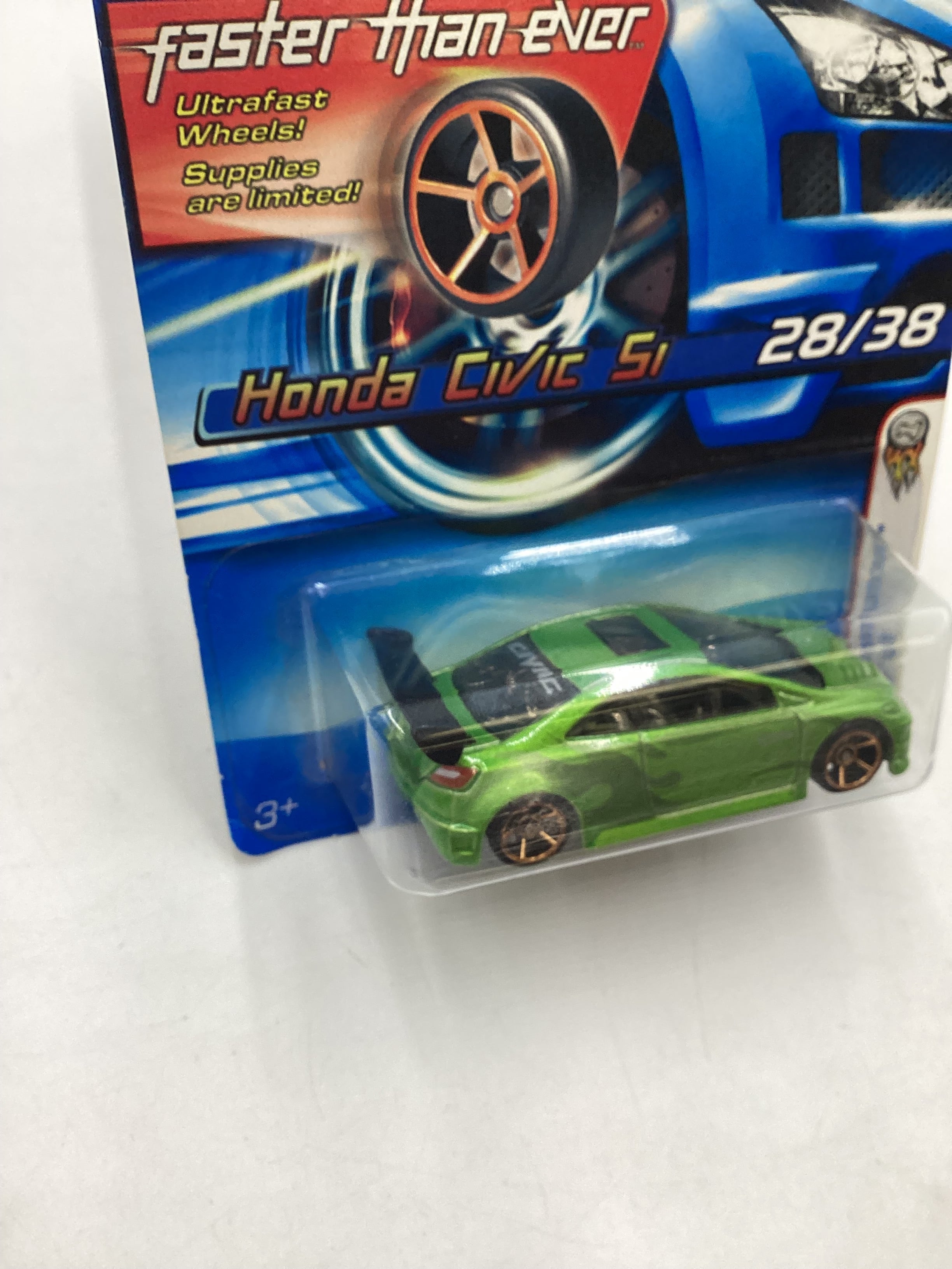 Hot Wheels Super Si deals Green Honda with Platform rare