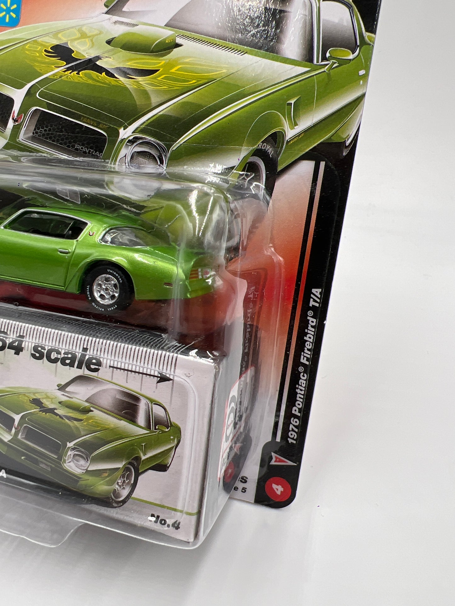 Auto World Vintage Muscle Walmart Exclusive Release 5 #4 1976 Pontiac Firebird T/A Green