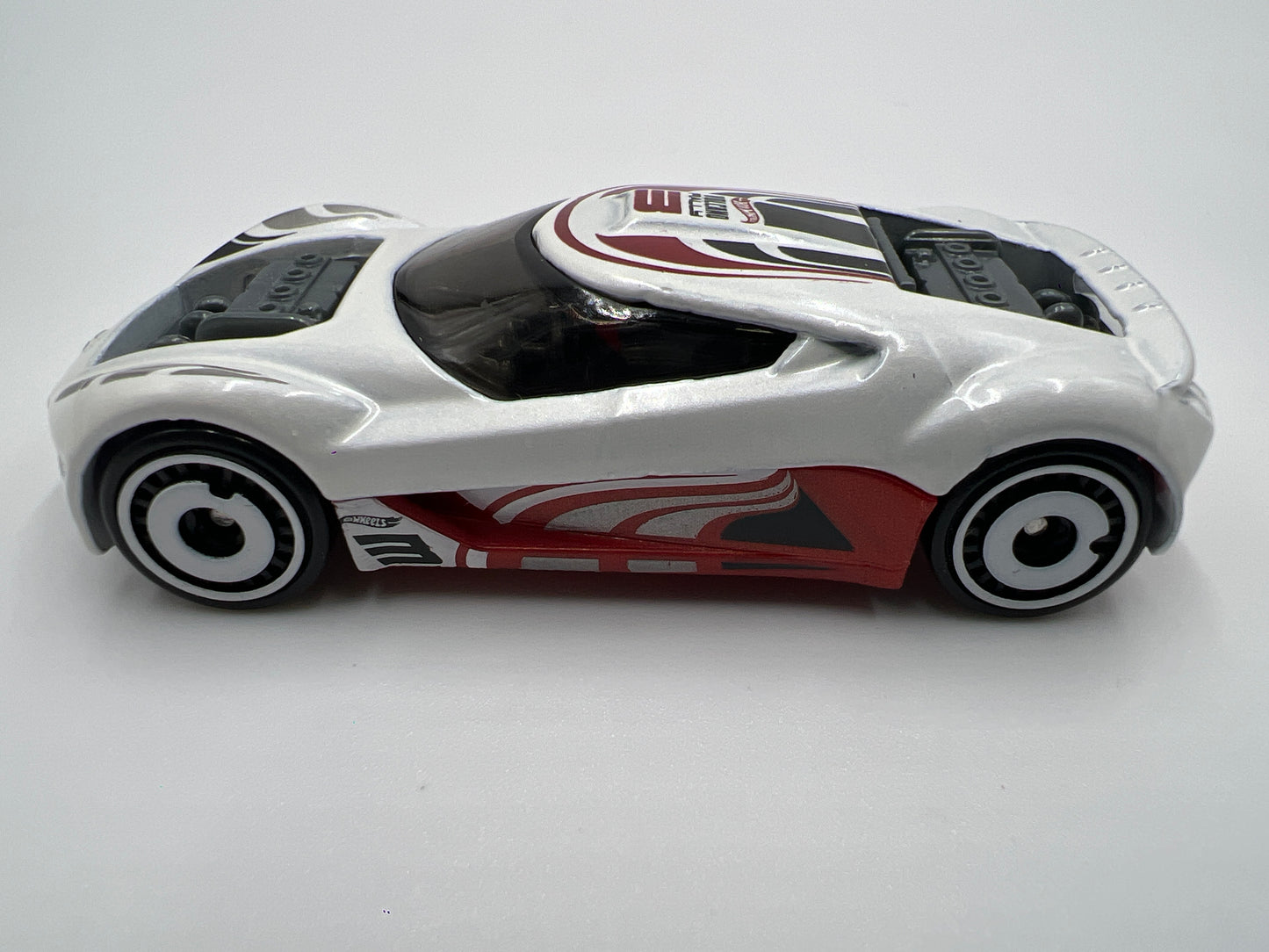 2021 Hot Wheels Mystery Models Series 1 #3 Mitsubishi Double Shotz White