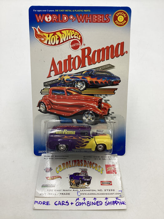 Hot wheels World of Wheels Autorama 56 Ford Purple with protector