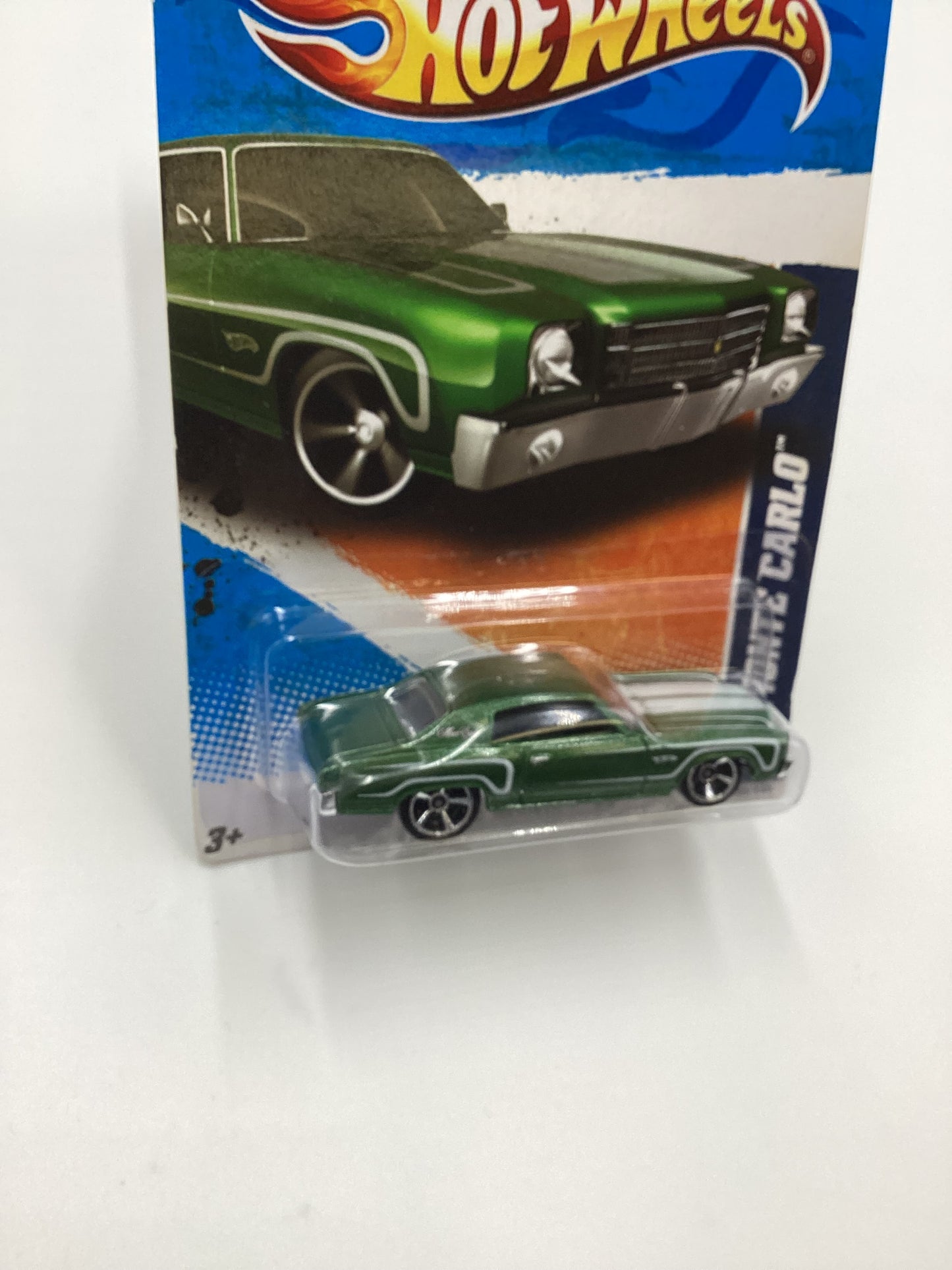 2011 Hot Wheels #106 70 Monte Carlo Green 10H