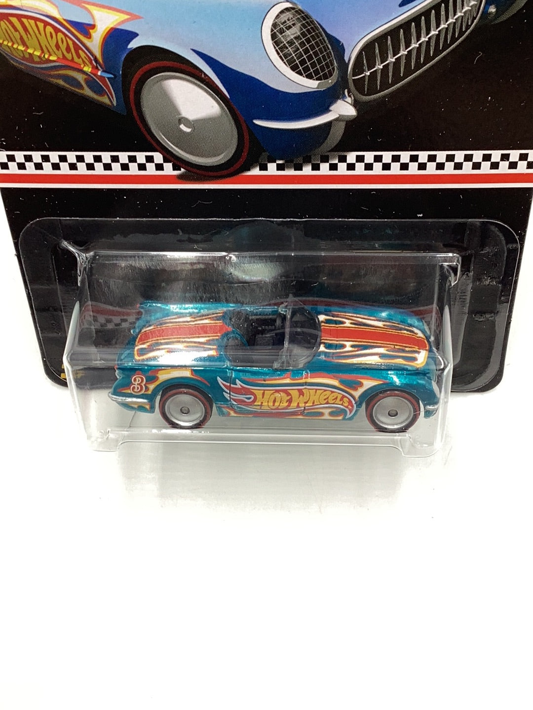 Hot Wheels 55 Corvette 2016 collectors edition mail in with protector