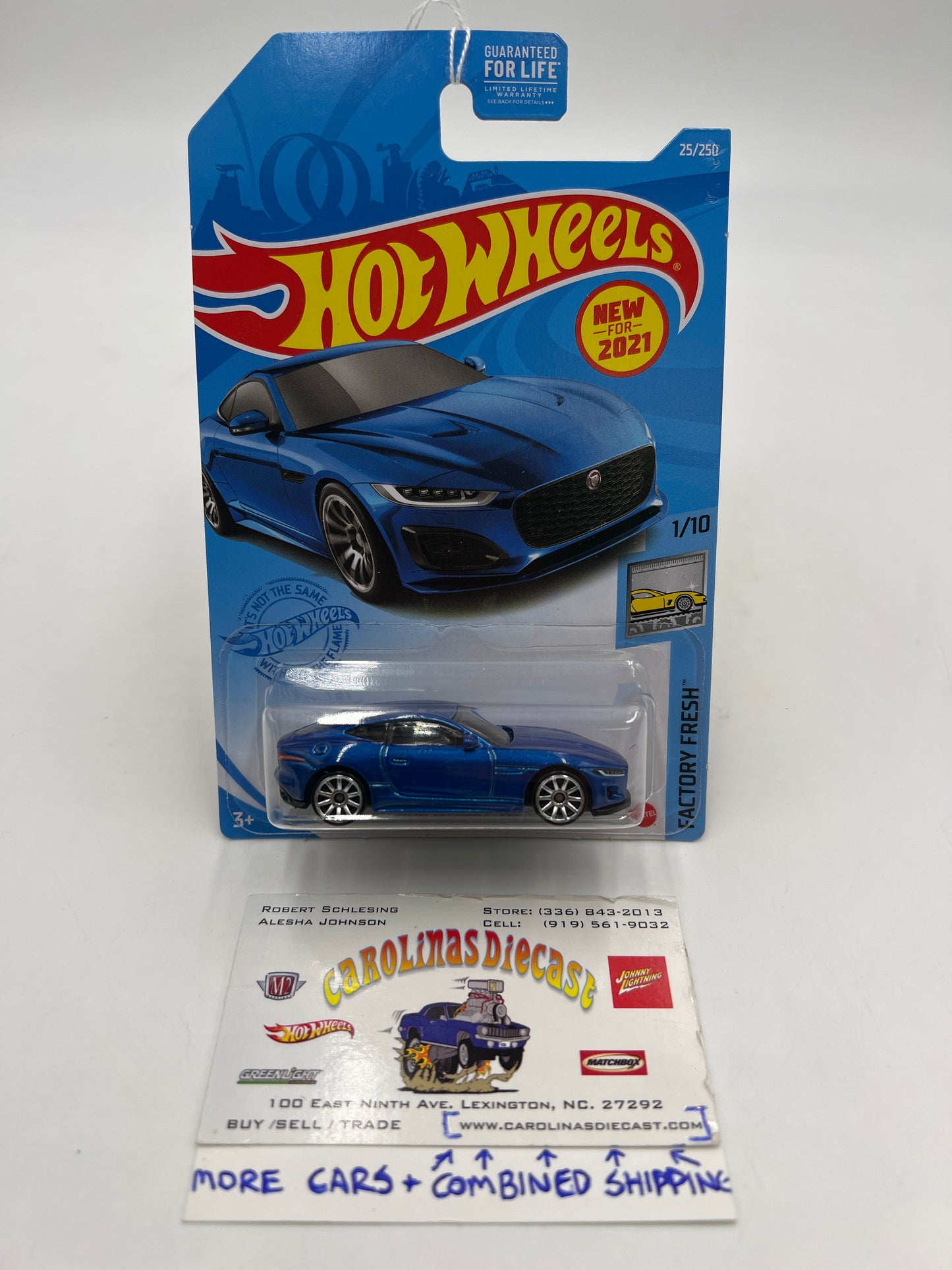 2021 Hot Wheels HW Factory Fresh #25 2020 Jaguar F-Type Blue 64i