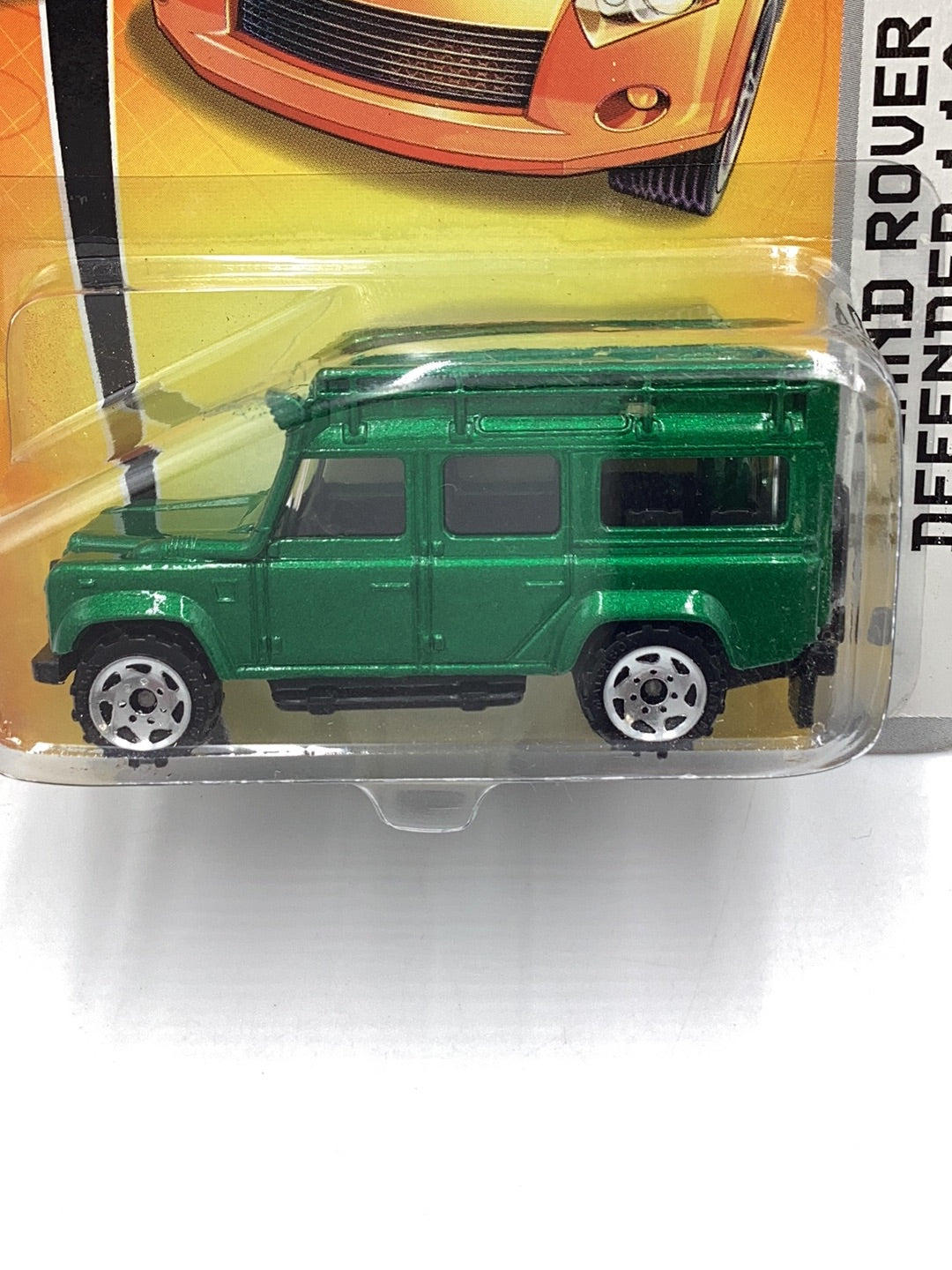 Matchbox #55 97 Land Rover Defender 110 green 214A