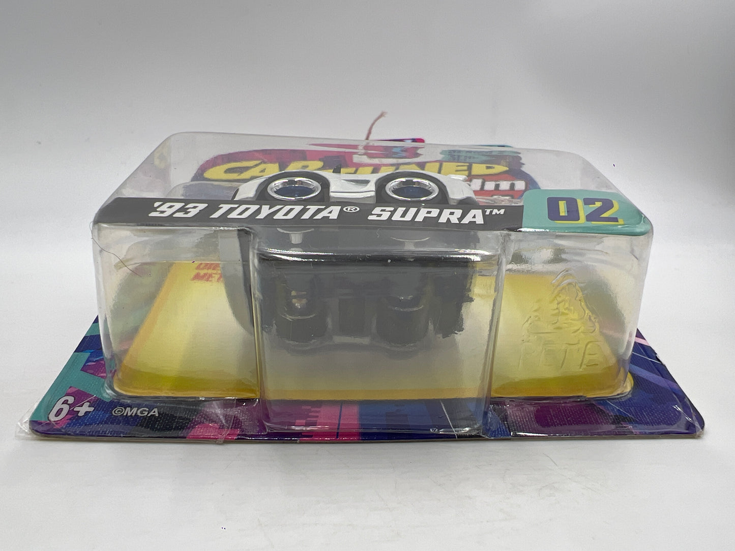 2025 MGA Car Tuned JDM Series 2 #2 93 Toyota Supra White 178K