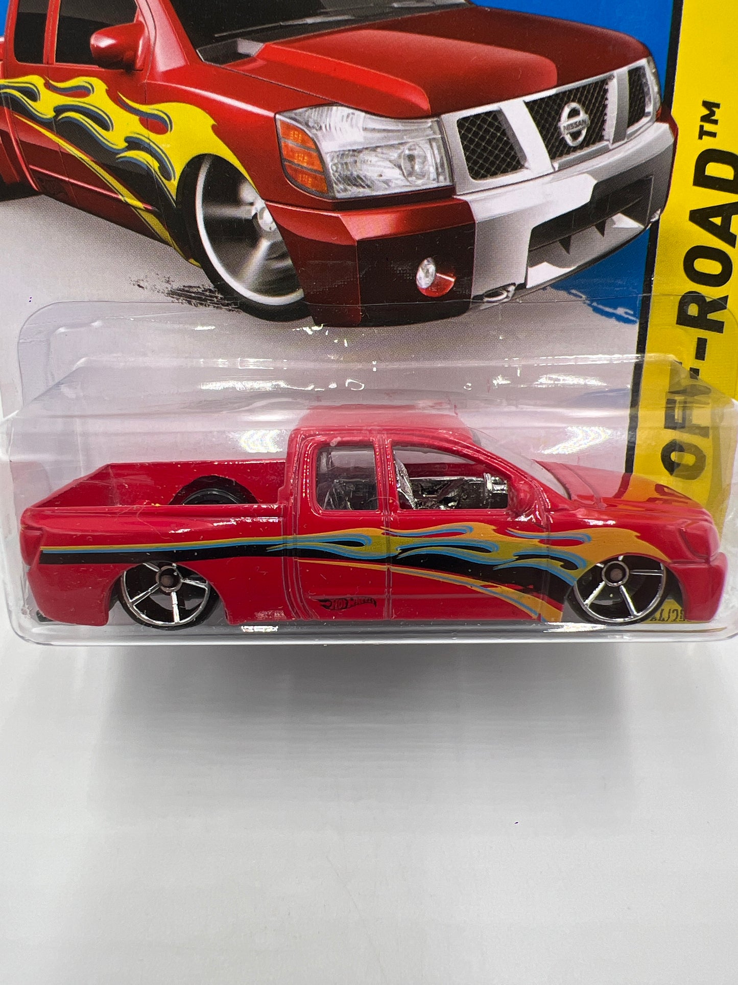 2013 Hot Wheels Kmart Exclusive #164 Nissan Titan Red