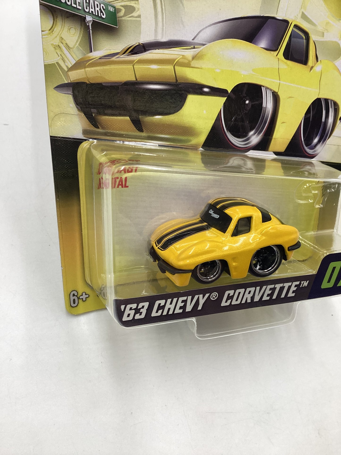 2024 Car Tuned Series 1 #7 63 Chevy Corvette 185A