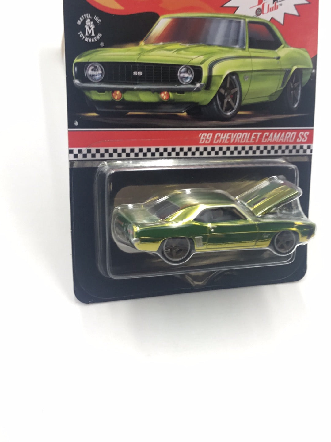 Hot wheels redline club 1969 Chevy Camaro SS 22443/30000 with protector (Antifreeze)