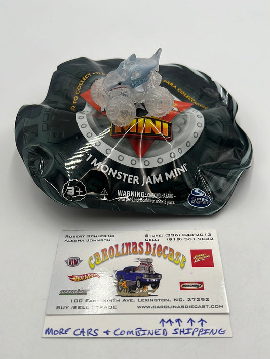 2024 Spin Master Monster Jam Mini Series 14 #374 Megalodon Clear Chase