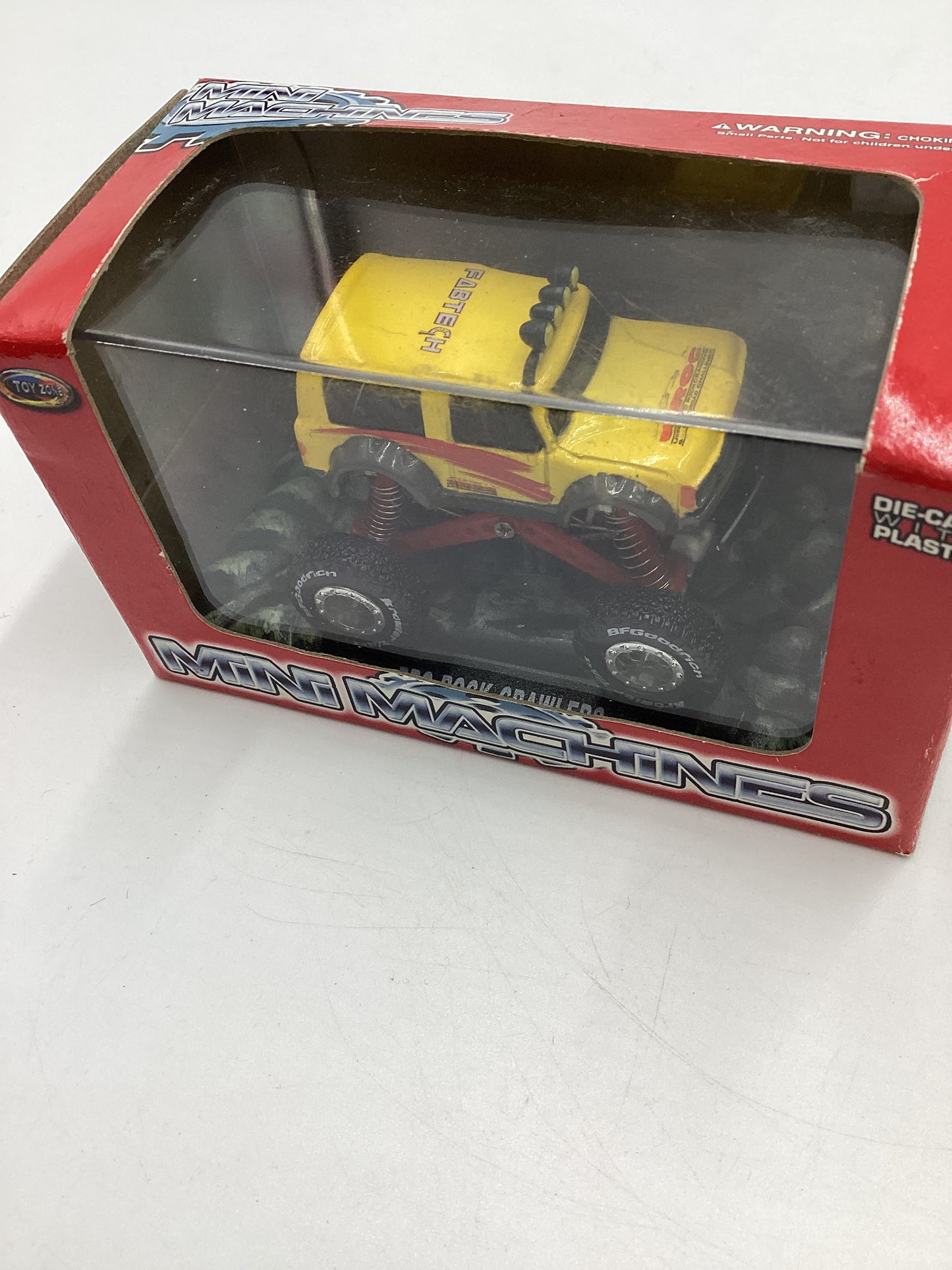Toy Zone Mini Machines Pro Rock Crawlers Yellow