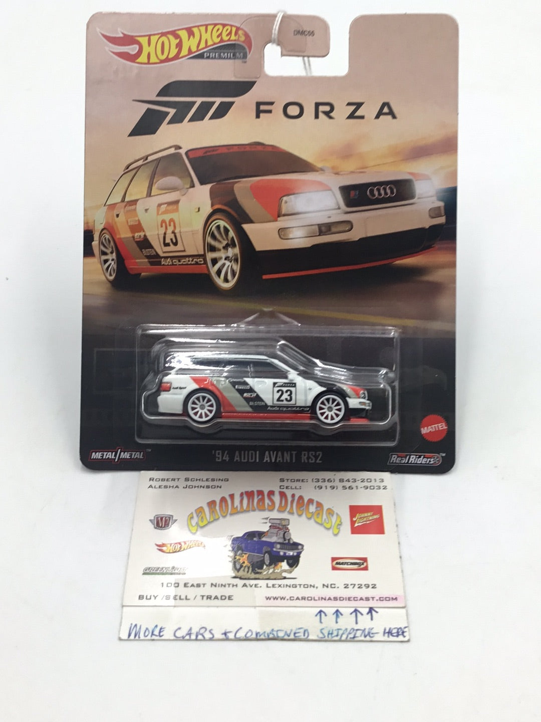 2023 hot wheels Forza 94 Audi Avant RS2 253C