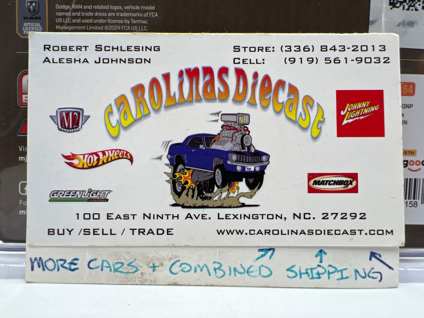 Tarmac Works Mijo Exclusives CHASE Dodge Van Ohige No Pon