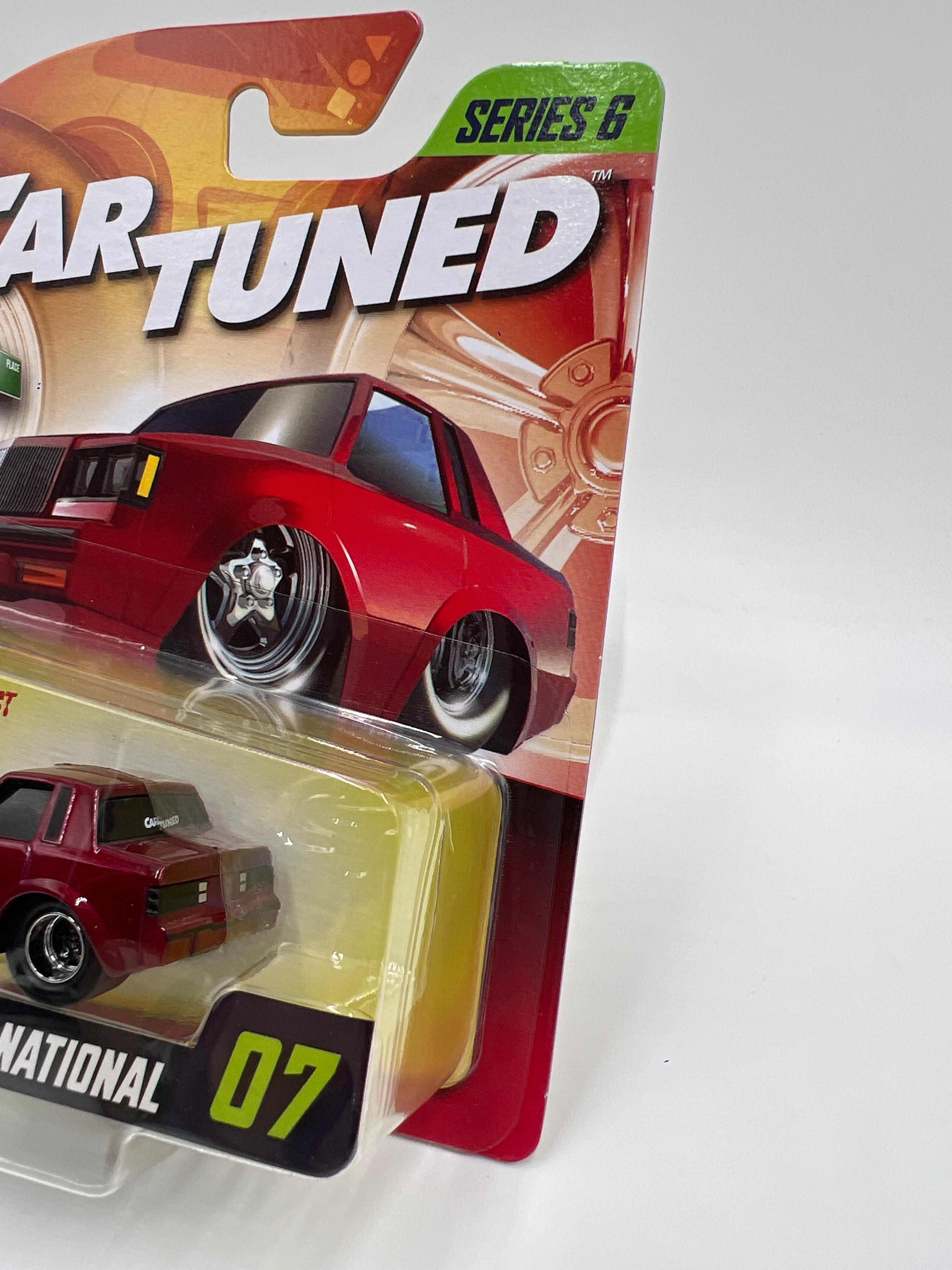 MGA Car Tuned Series 6 #7 87 Buick Grand National Red 179G