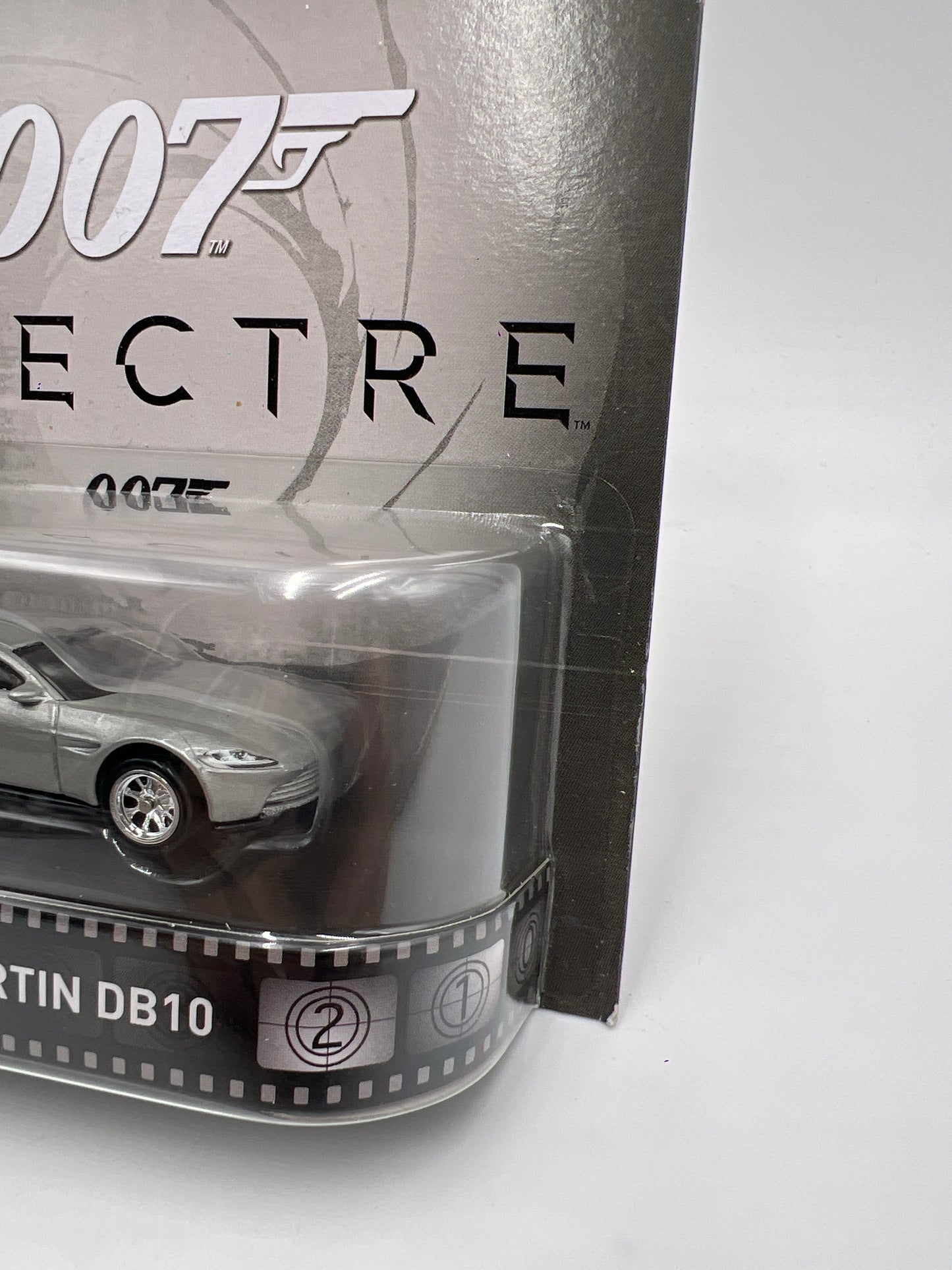 Hot Wheels Premium Retro Entertainment 007 Spectre Aston Martin DB10 Silver 244C