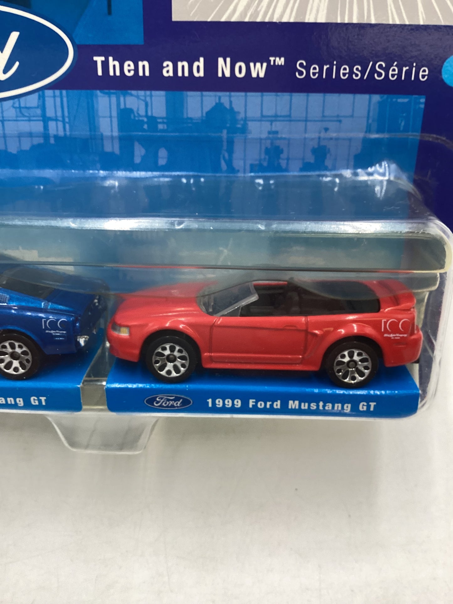 Matchbox Then and Now Ford 100 Years 1968 Ford Mustang GT 1999 Ford Mustang GT