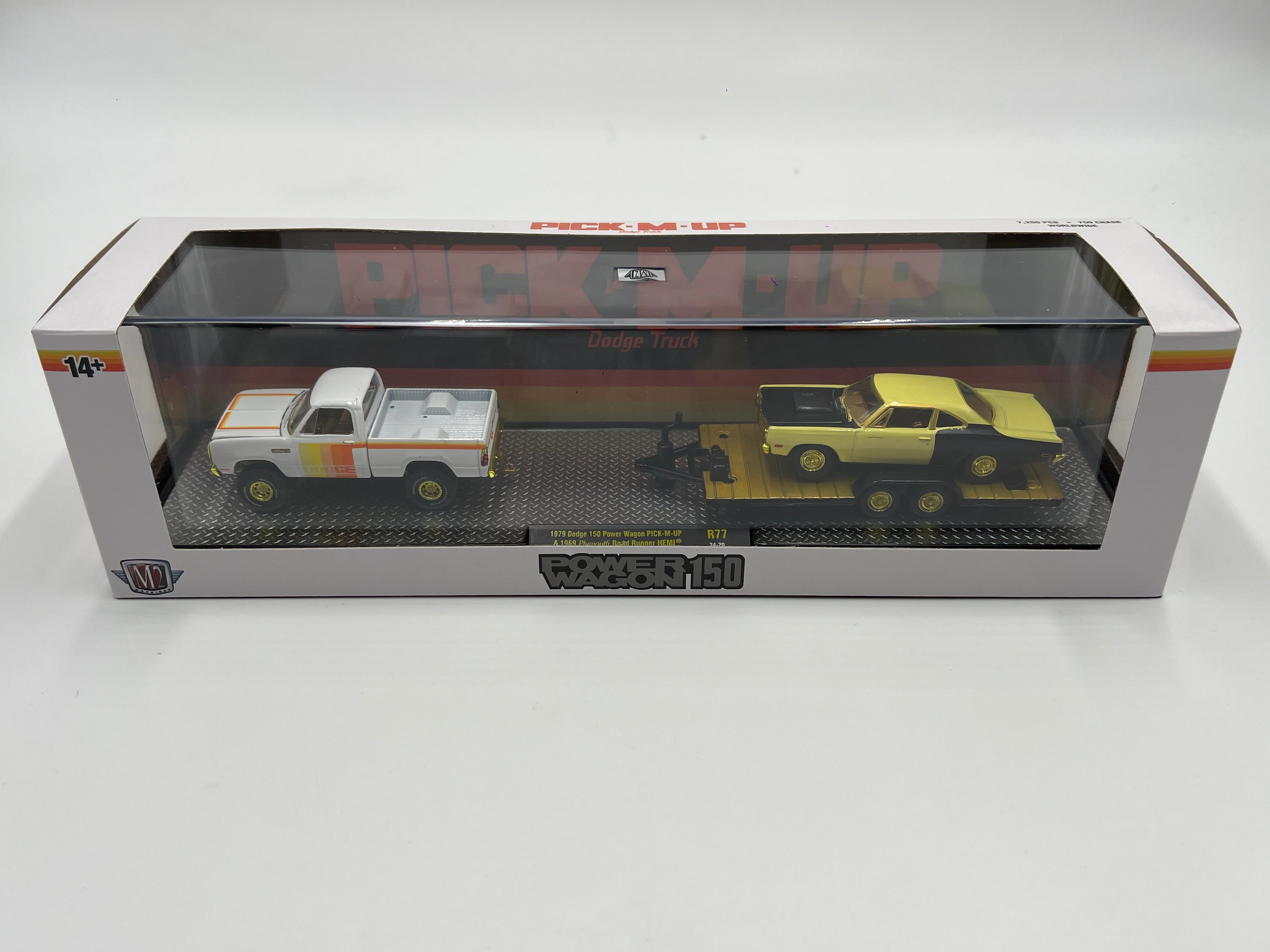 2024 M2 Machines Pick-M-Up Hauler 1979 Dodge 150 Power Wagon Pick