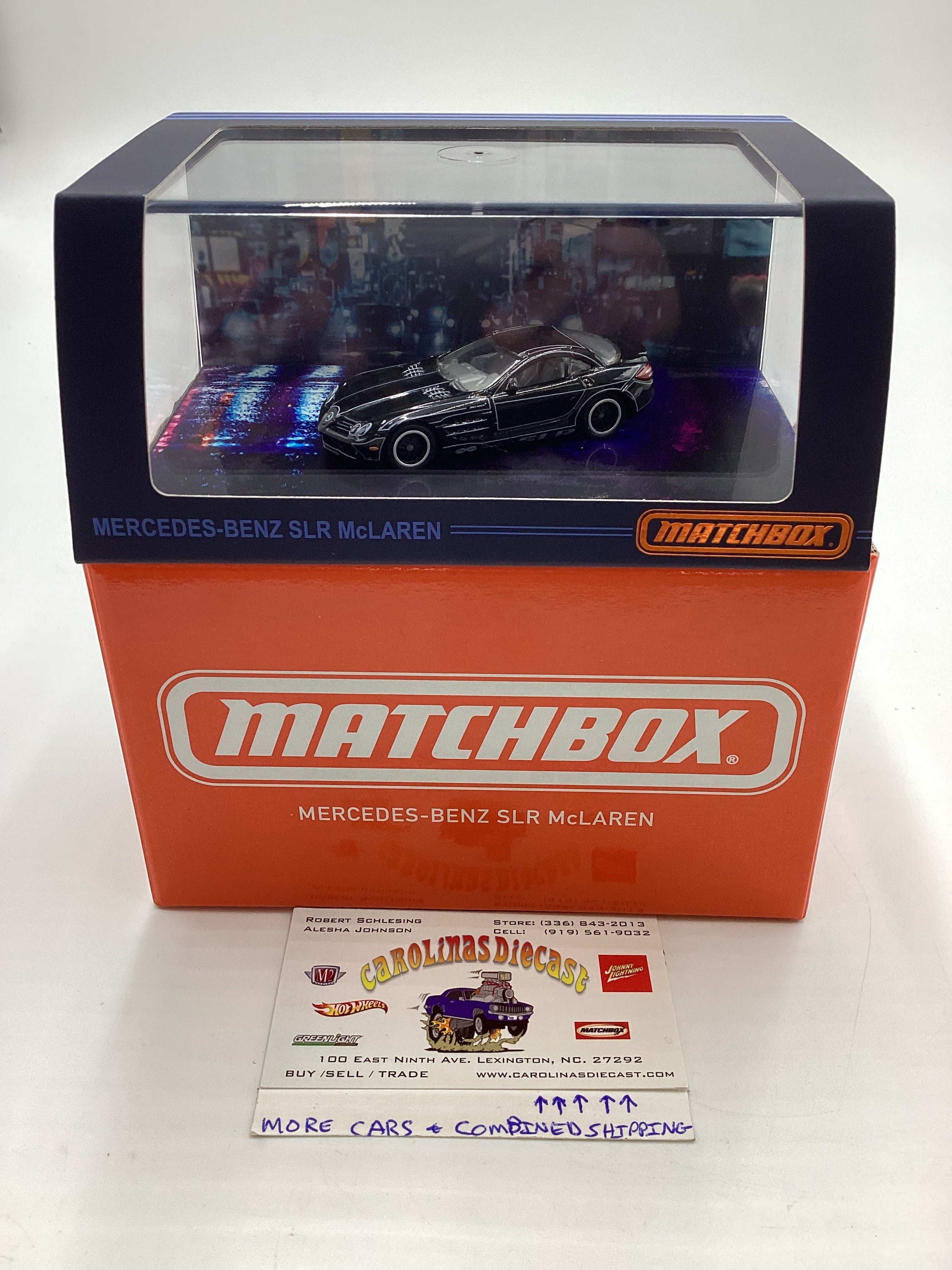 Matchbox Collectors Mercedes-Benz SLR McLaren Black – carolinasdiecast