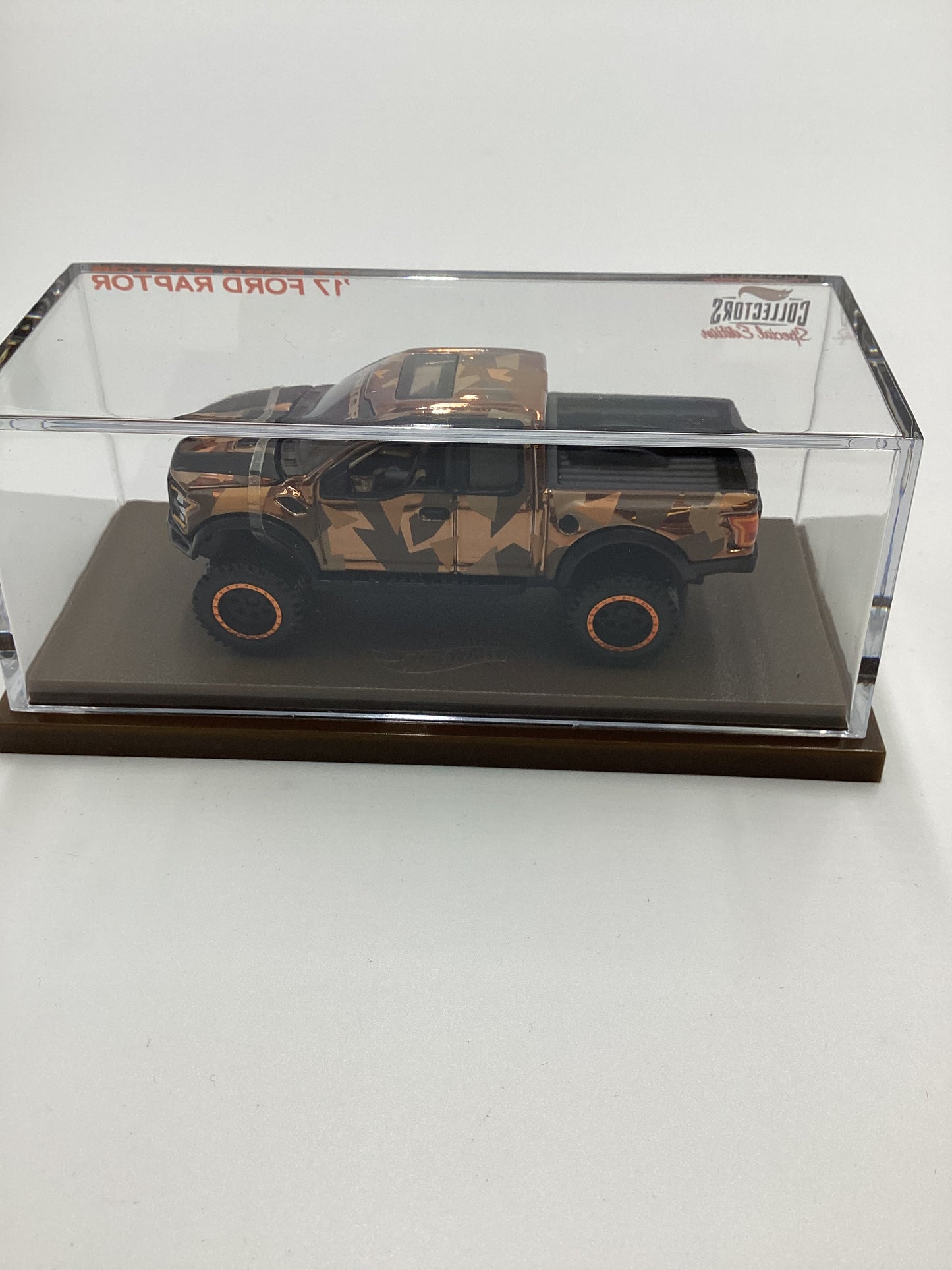 2021 Hot Wheels RLC #04372/25000 17 Ford Raptor Desert Camo