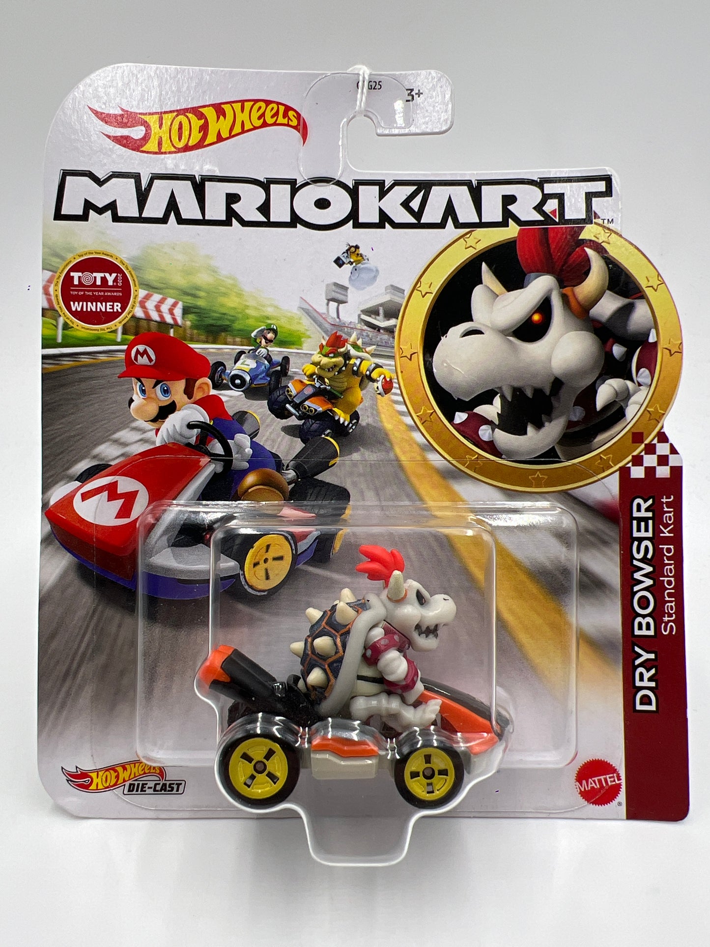 Hot Wheels Mario Kart Dry Bowser Standard Kart