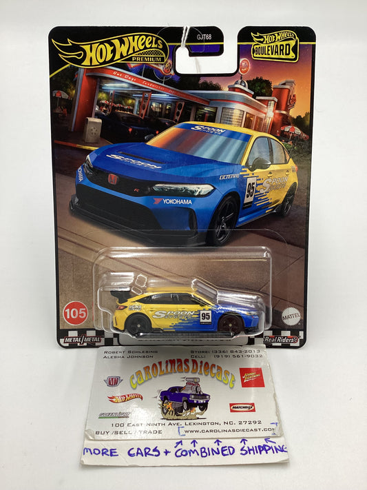 2024 Hot Wheels Boulevard Premium #105 24 Honda Civic Type-R Spoon