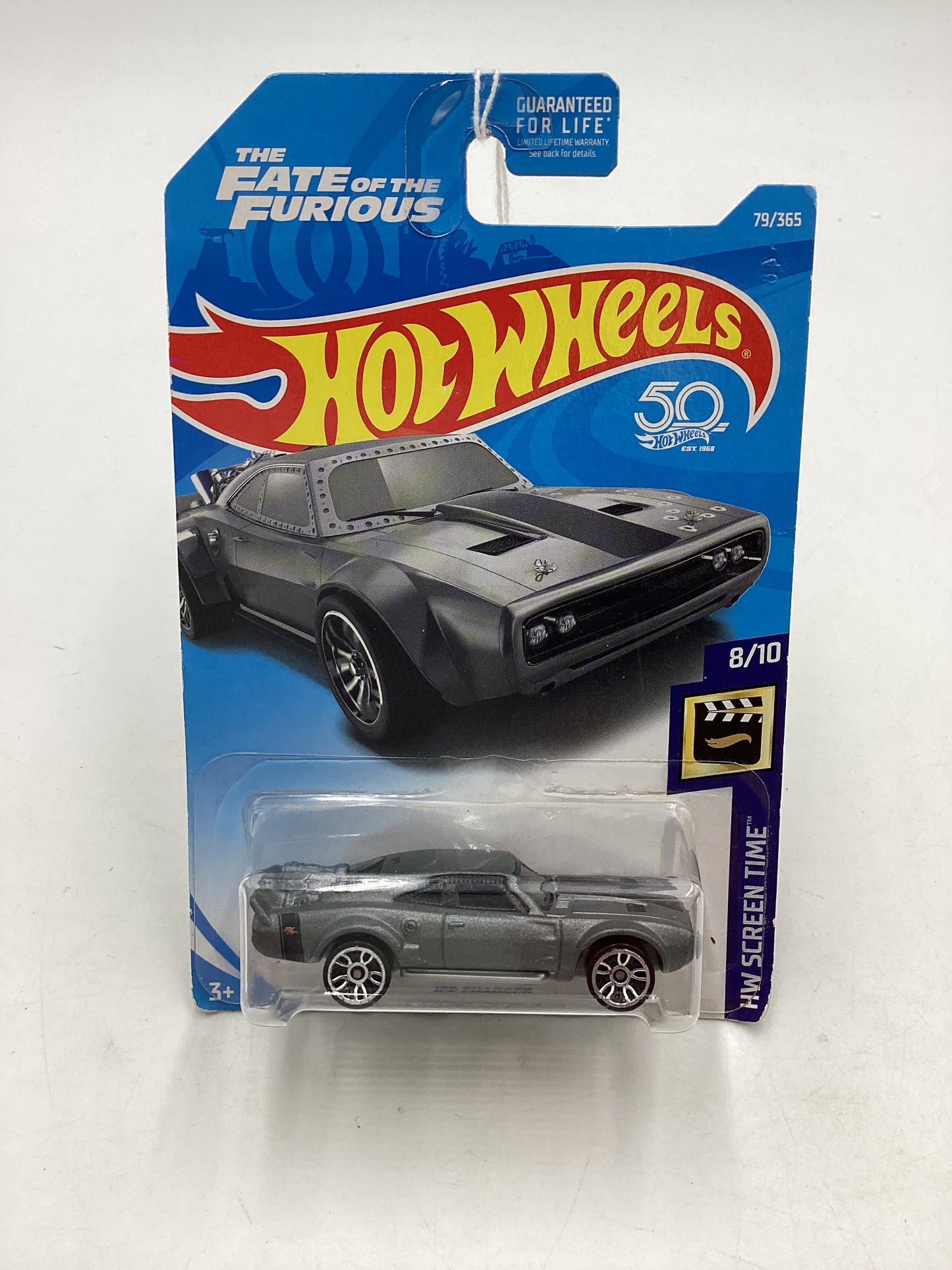 2018 HW Screen time Hot Wheels #79 Ice Charger Fate of the Furious 70F