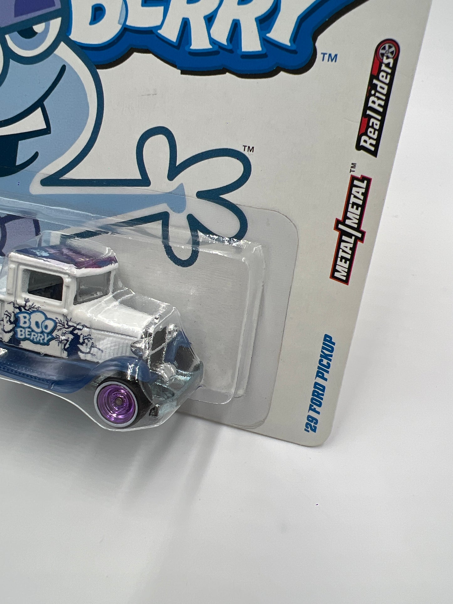 Hot Wheels Pop Culture Premium General Mills Boo Berry 29 Ford Pickup W/Protector