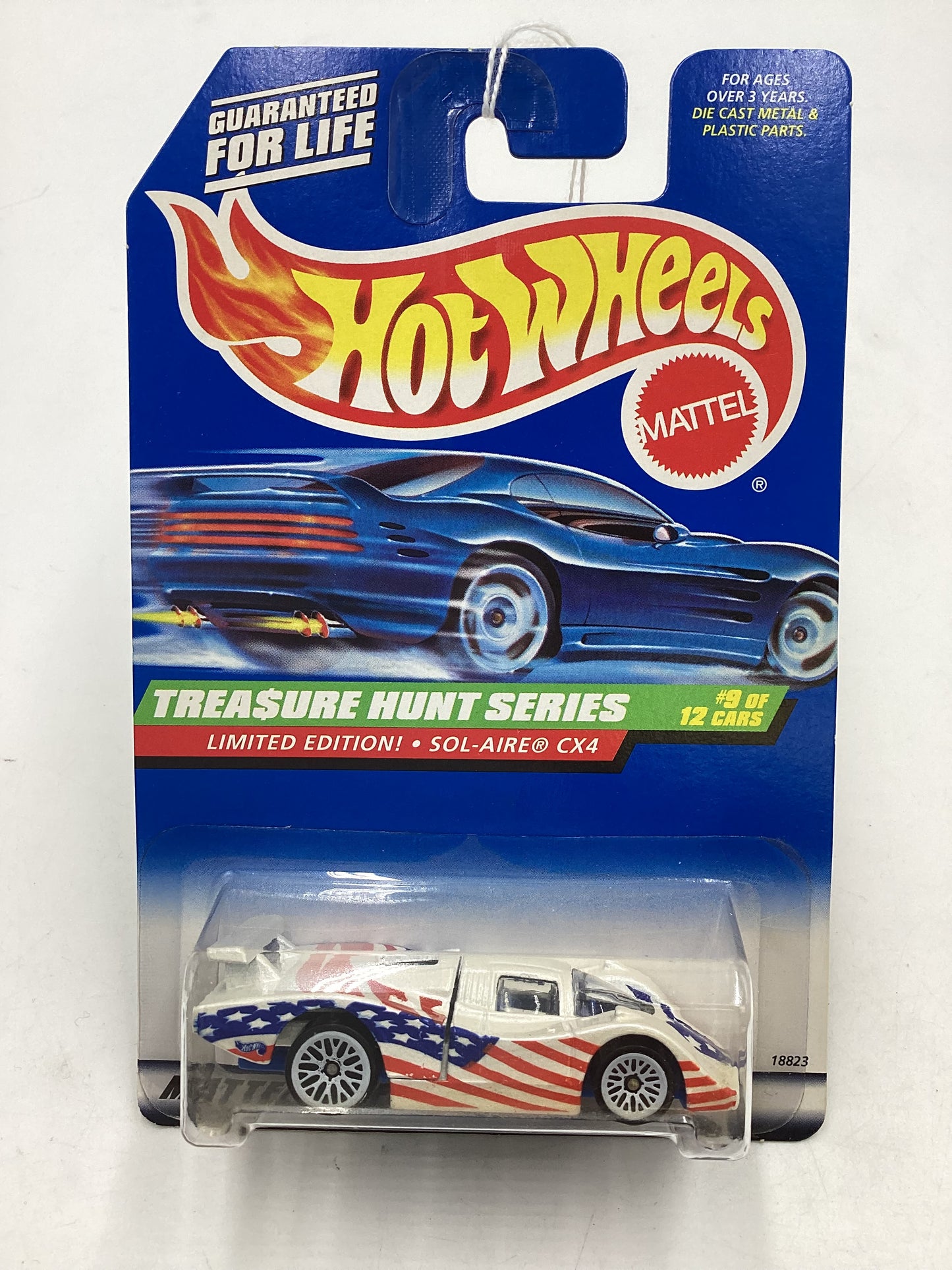 1998 Hot Wheels Treasure Hunt 9/12 Sol-Aire CX4 #757 277F