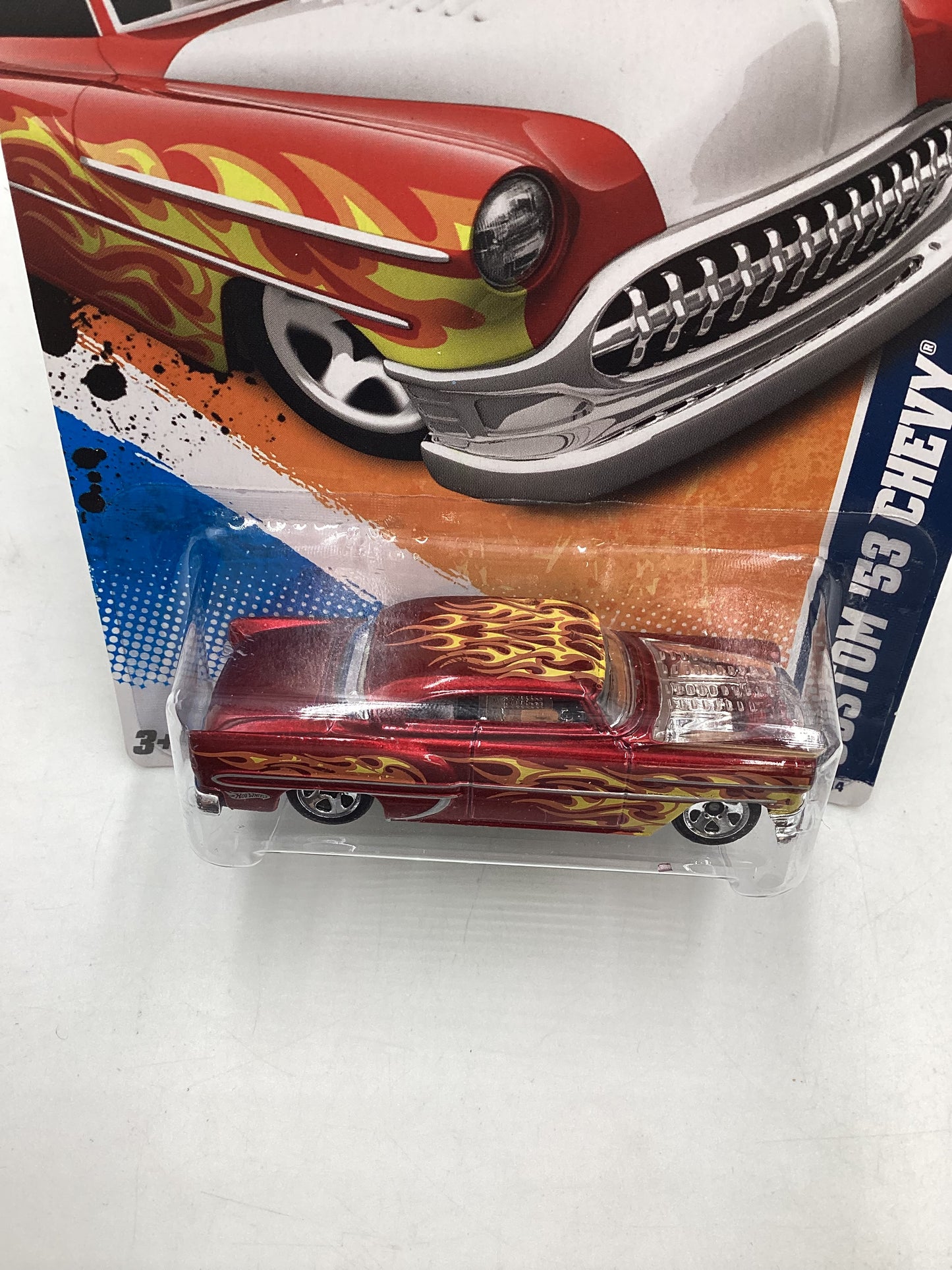 2011 Hot Wheels #91 Red Custom 53 Chevy 11C