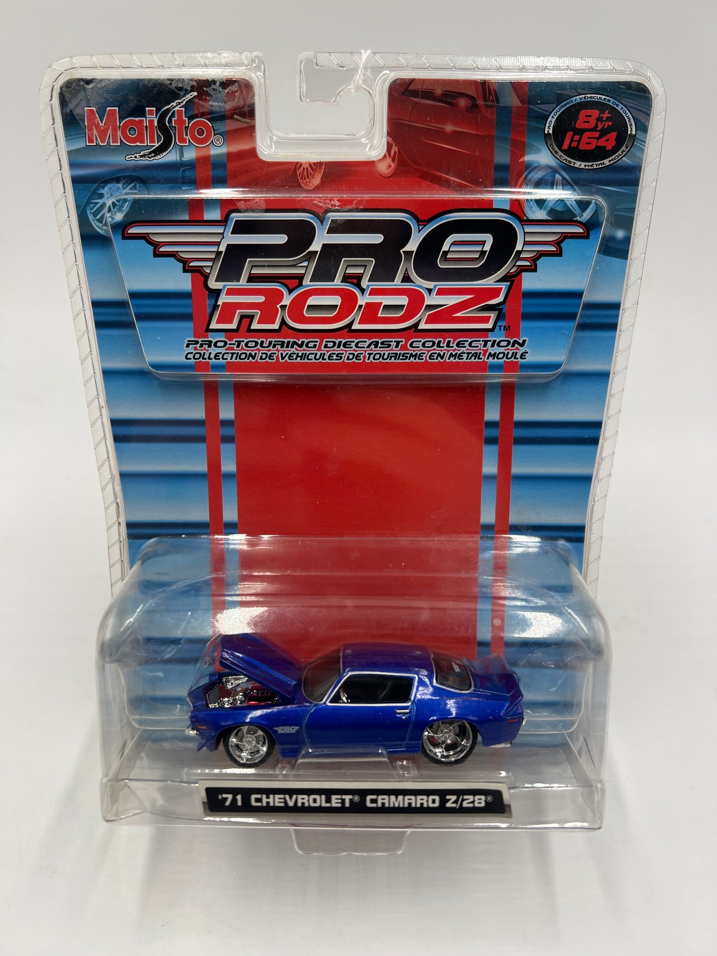 Maisto 1/64 Pro Rodz 71 Chevrolet Camaro Z/28 Blue VHTF