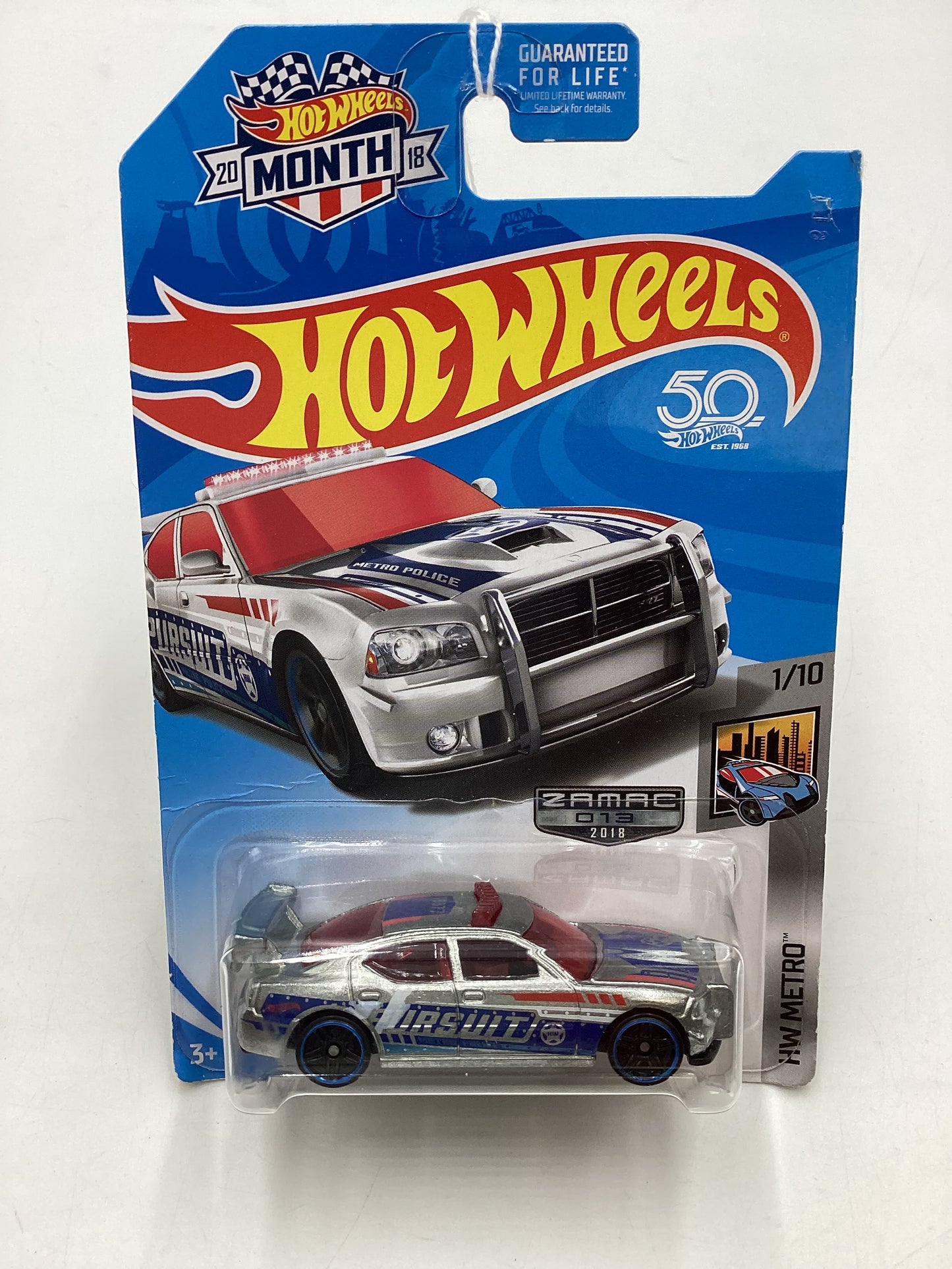 2018 Hot wheels Zamac Dodge Charger Drift (Bad Card)