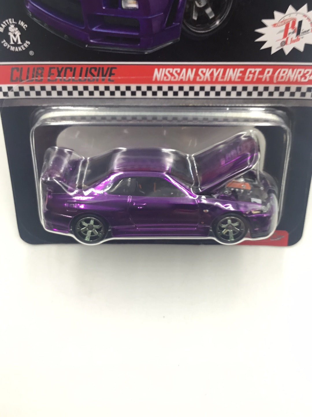 Hot wheels redline club Nissan Skyline GT-R (BNR34) with protector