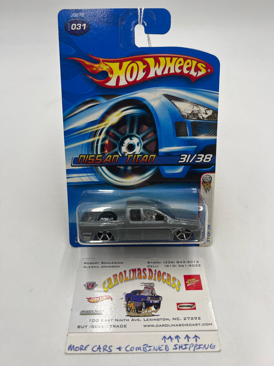 2006 Hot Wheels First Editions #31 Nissan Titan Silver