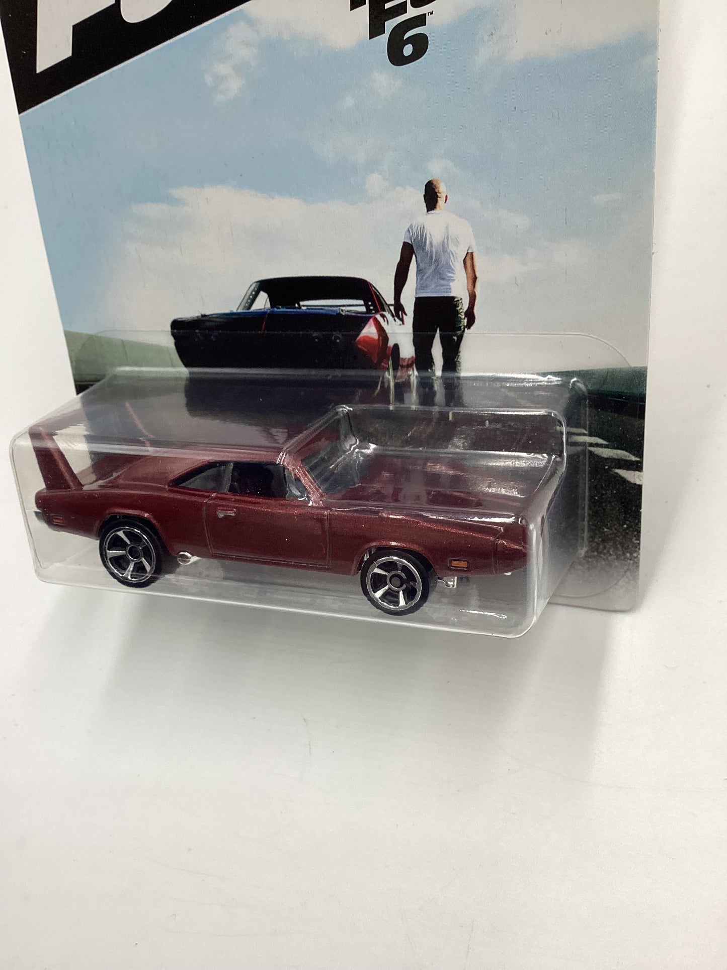 2016 Hot Wheels Fast & Furious #7 69 Dodge Charger Daytona Dark Red 70H