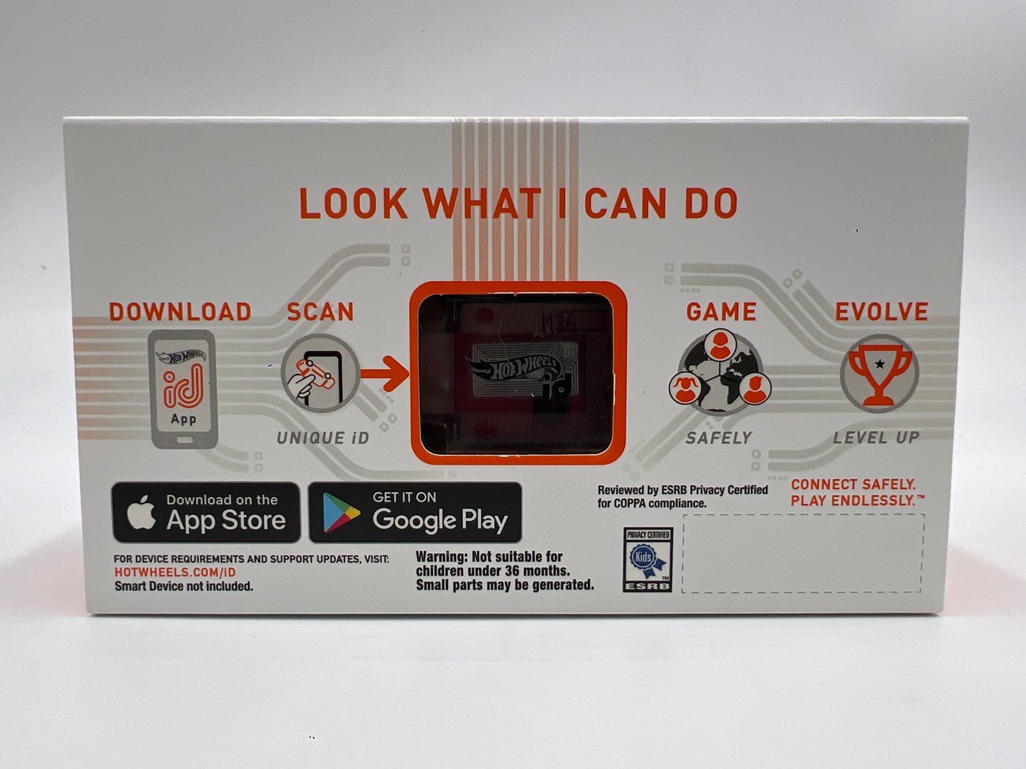 Hot Wheels iD Race Team Series 1 #4 Oval Drive Red Sealed