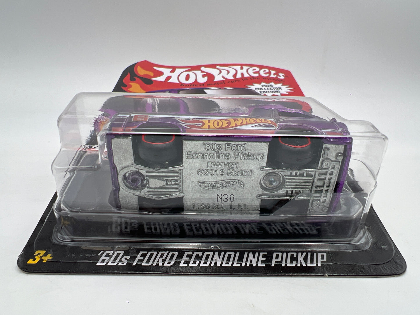 2020 Hot Wheels RLC Mail In #6 60s Ford Econoline Pickup Purple W/Protector