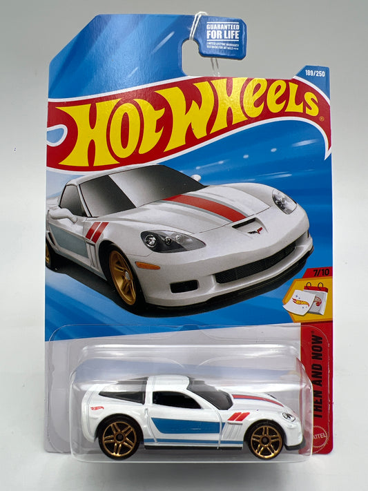 2026 Hot Wheels J Case #189 11 Corvette Grand Sport White