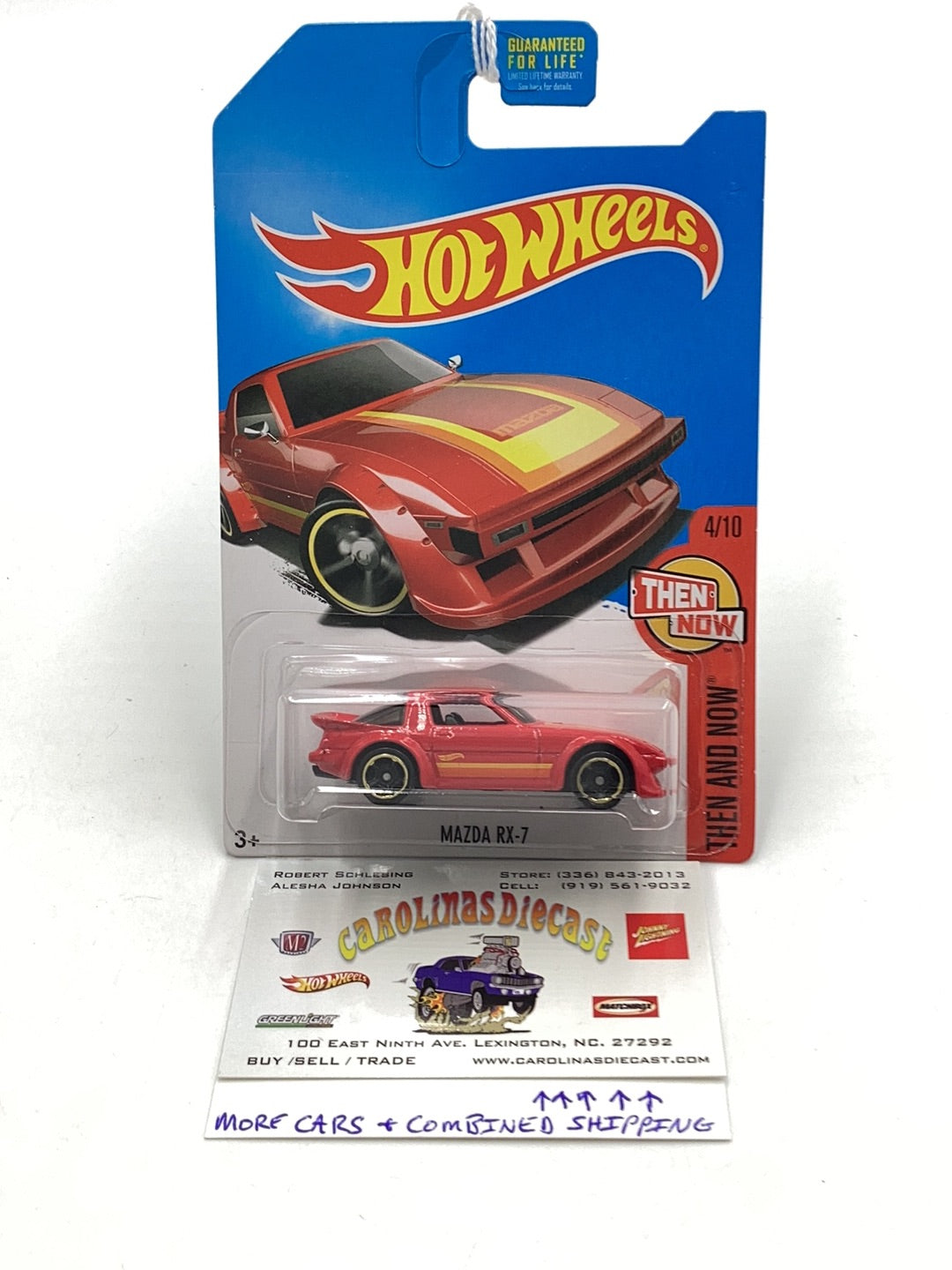 2017 Hot Wheels Mazda RX-7 Kmart Exclusive 237B