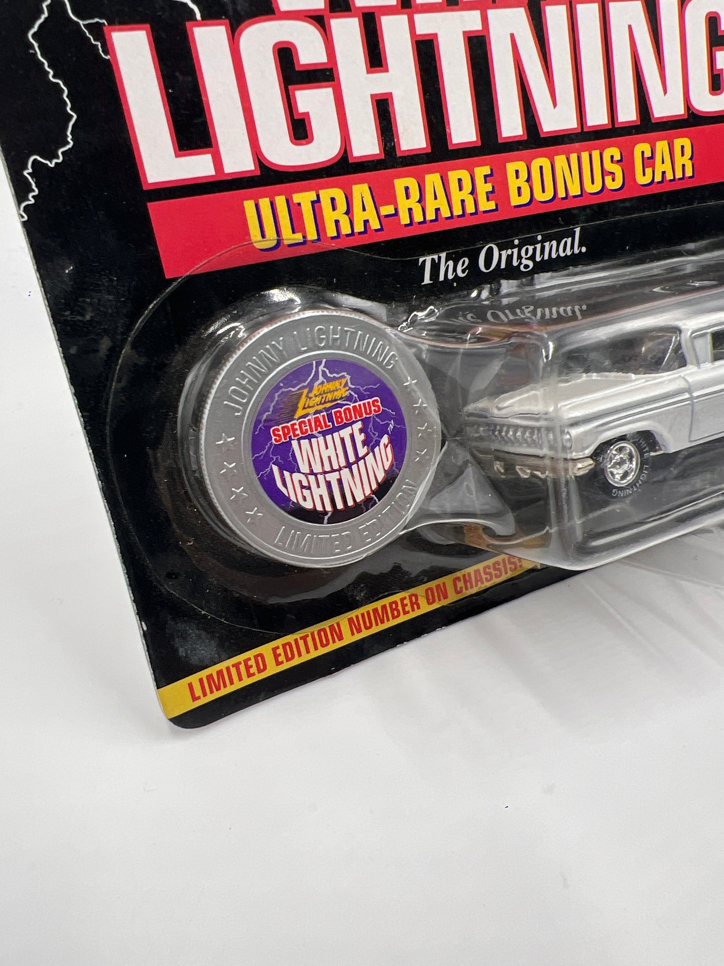 Johnny Lightning White Lightning Chase Truckin America #433 1959 El Camino White