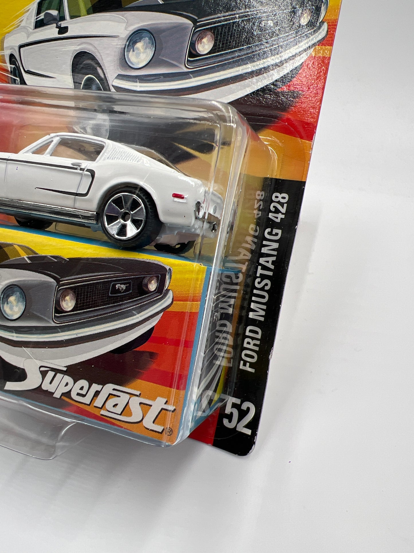 Matchbox Superfast #52 Ford Mustang 428 White 172B