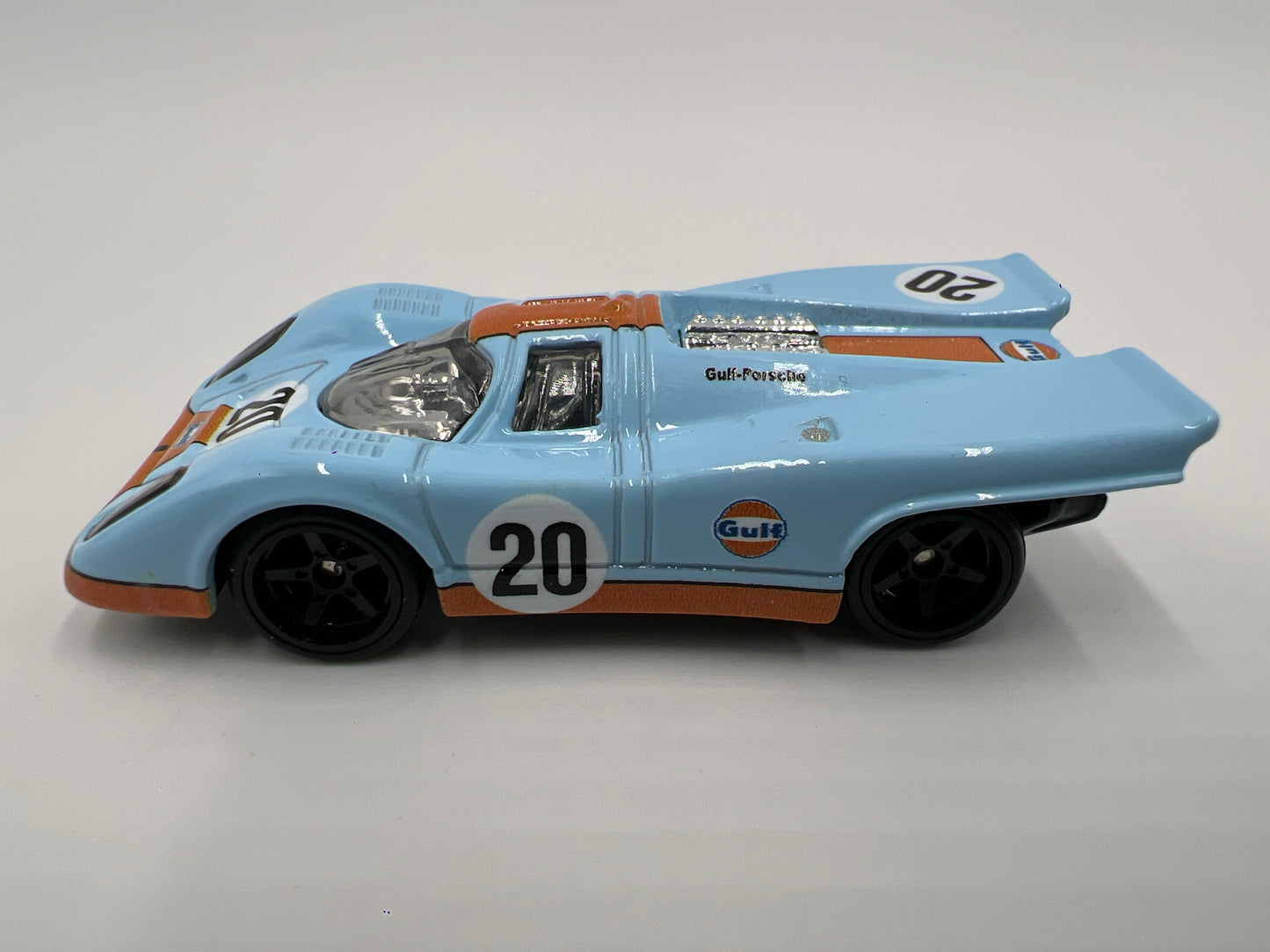 Hot Wheels 1/64 Premium Diorama Set Porsche 917K Gulf Blue Loose
