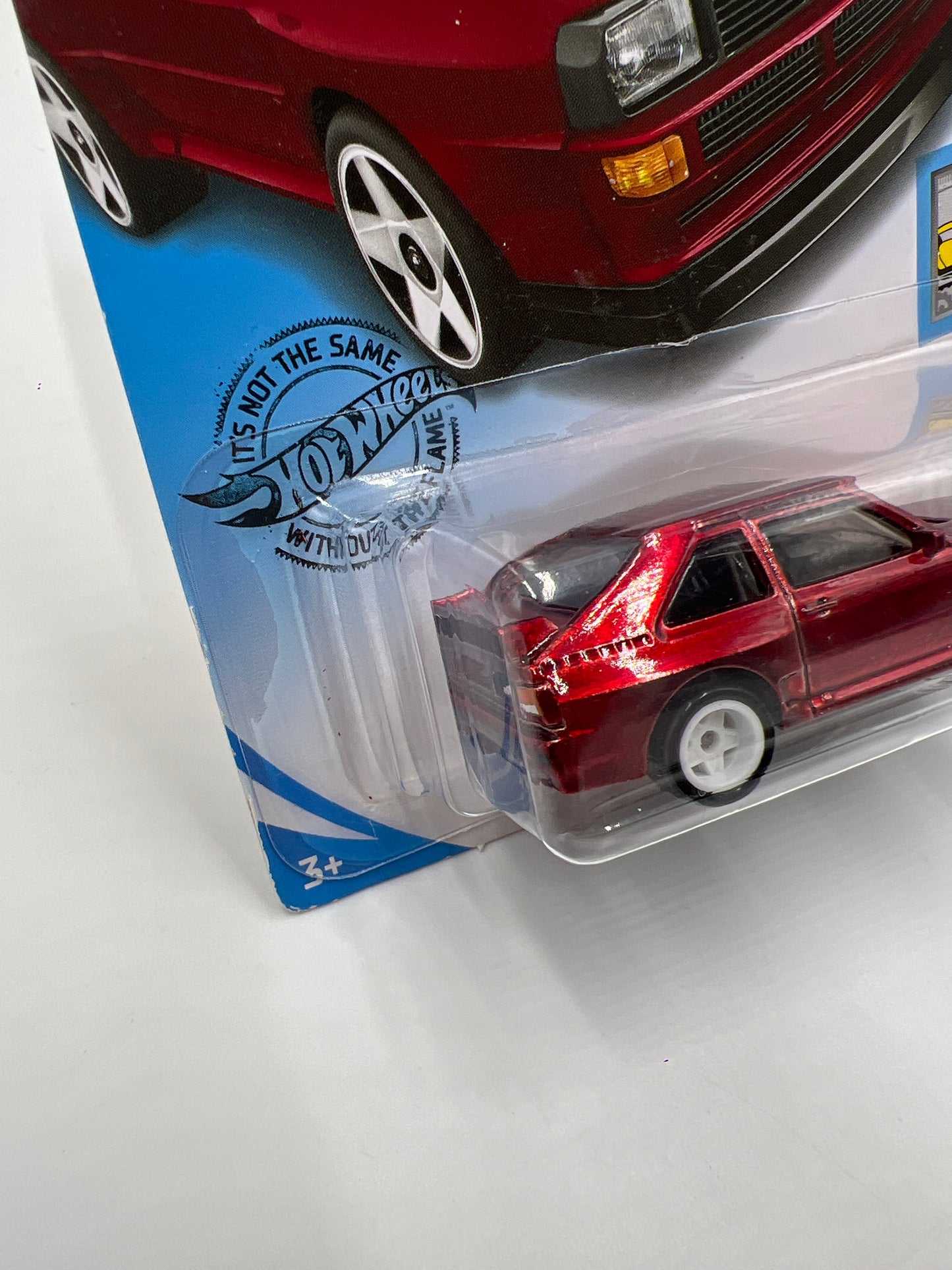 2020 Hot Wheels Super Treasure Hunt #145 84 Audi Sport Quattro Red W/Protector