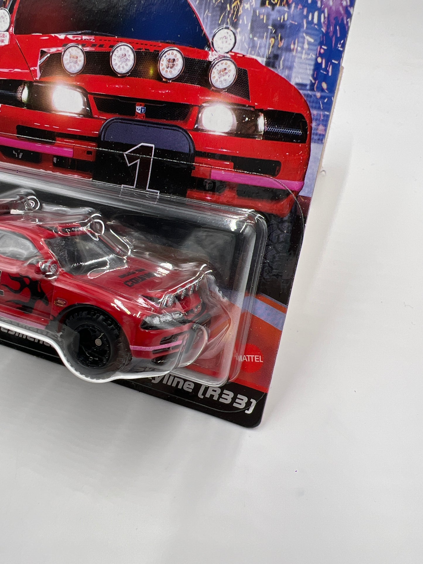 2024 Hot Wheels RLC Ultimate Challenge Rally Resilience Nissan Skyline R33 Red W/Protector