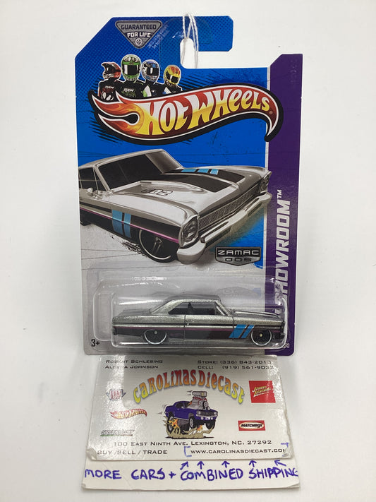 2013 Hot Wheels Zamac 005 66 Chevy Nova #231 147E