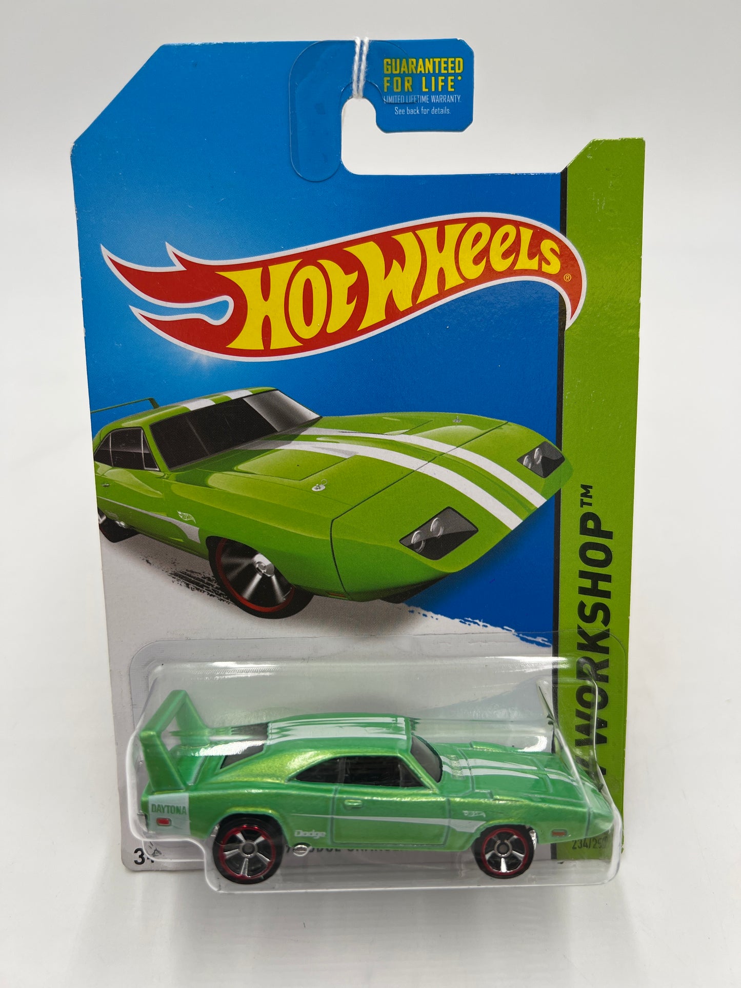 2014 Hot Wheels Workshop #234 69 Dodge Charger Daytona Green 40C