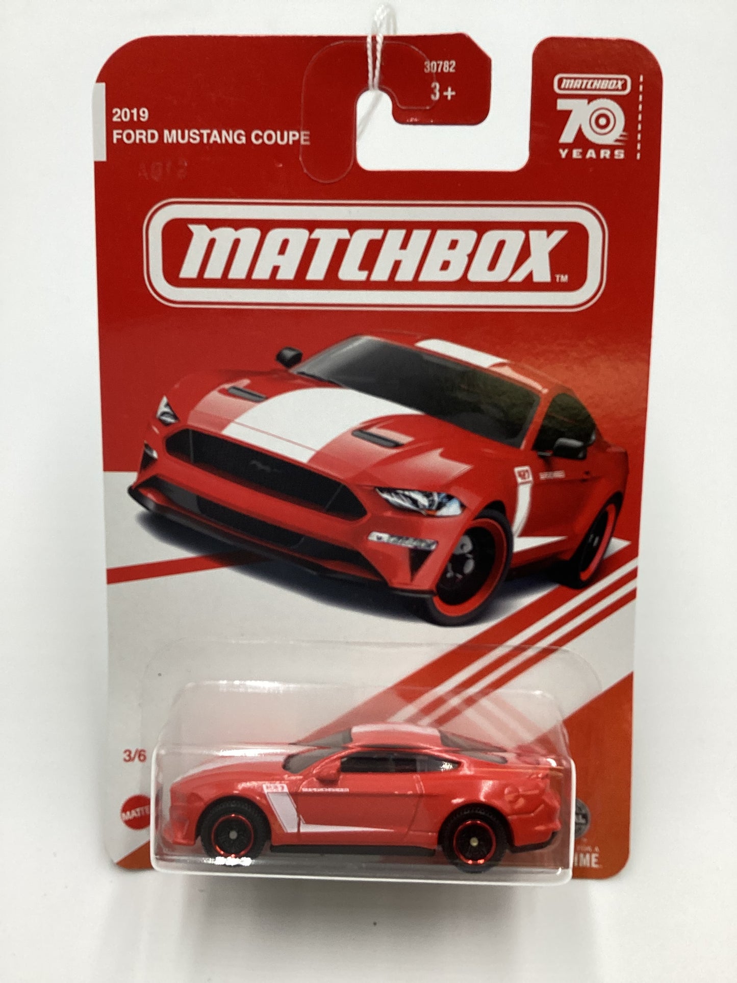 2023 Matchbox 70 years Target Exclusive #3 2019 Ford Mustang Coupe Red