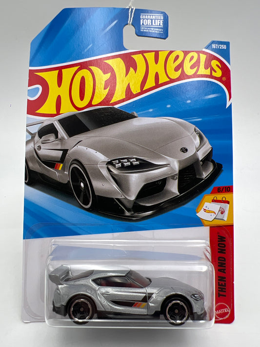 2026 Hot Wheels H Case #157 20 Toyota GR Supra Silver 77E