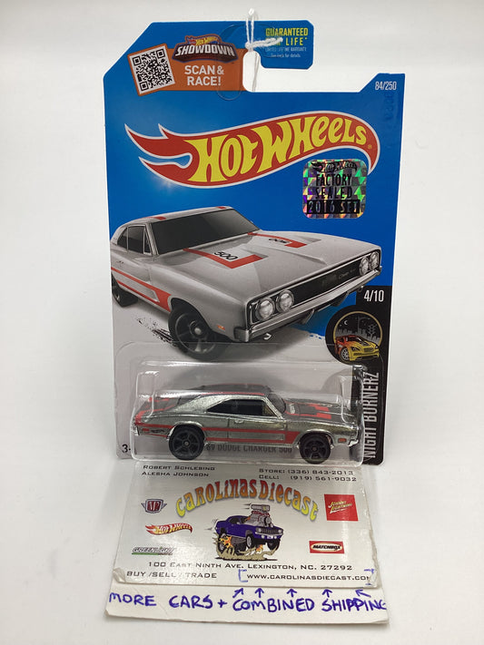 2016 Hot Wheels Walmart Exclusive Zamac #84 69 DODGE CHARGER 500 Factory Sealed