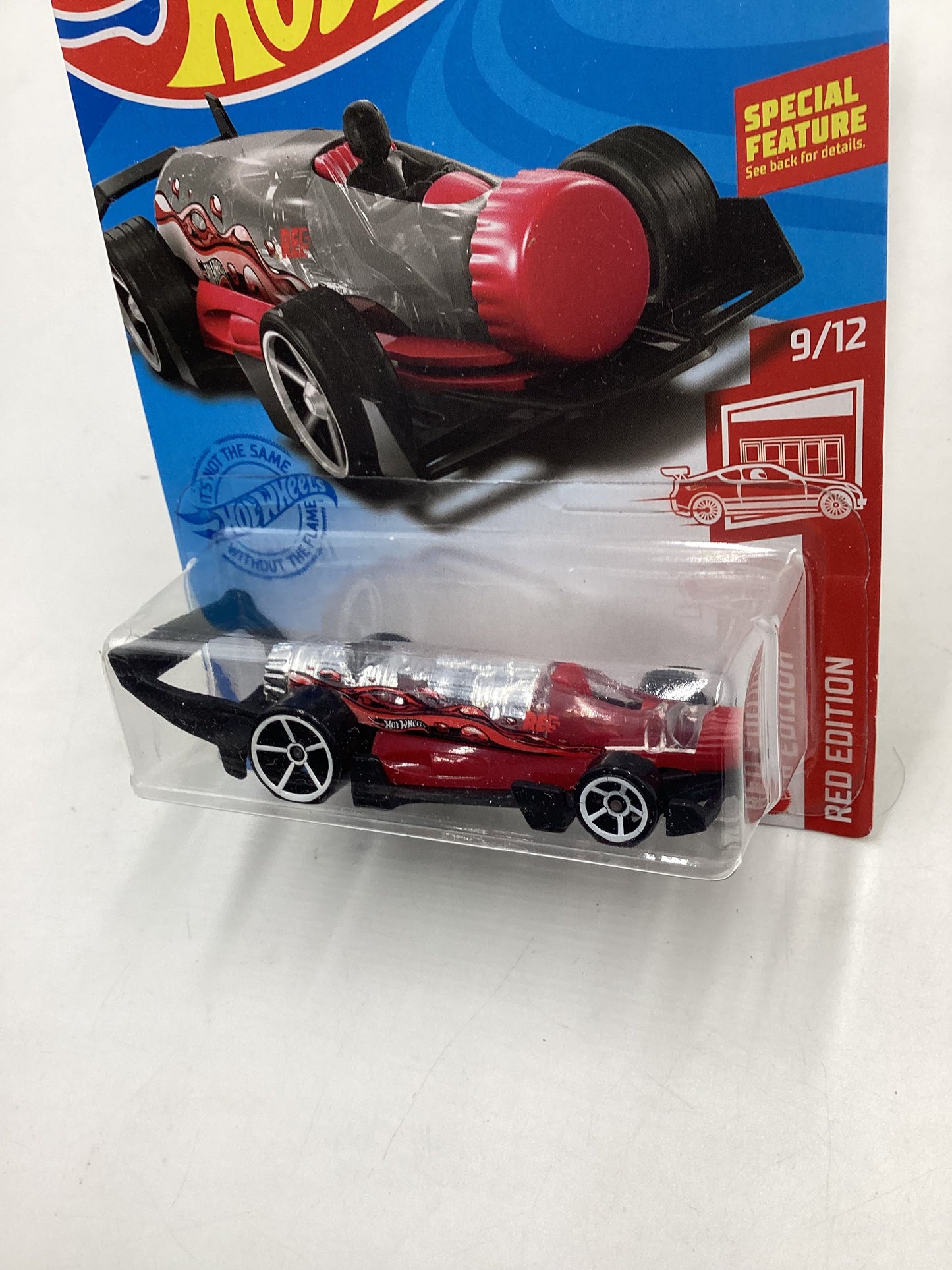 2021 Hot wheels Target Red Edition #6 Carbonator *Cracked Blister*