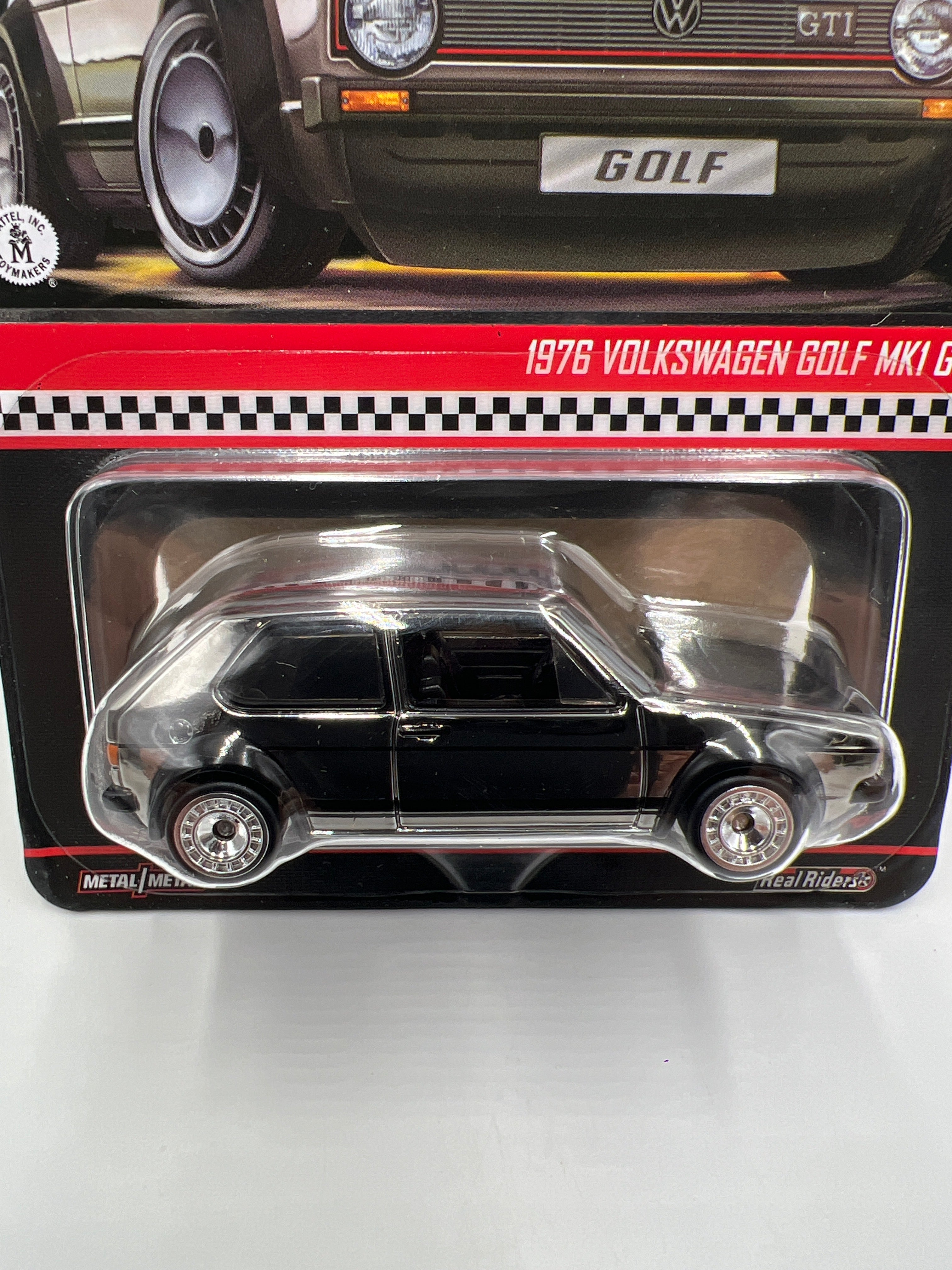 2025 Hot Wheels RLC Exclusive 1976 Volkswagen Golf MK1 GTI Chrome
